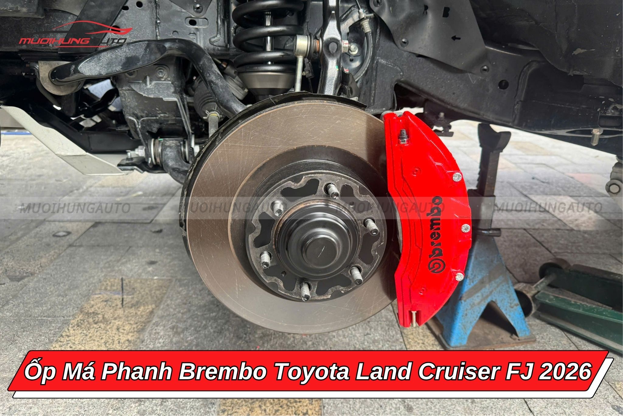 Ốp heo dầu Brembo Toyota Land Cruiser FJ 2026
