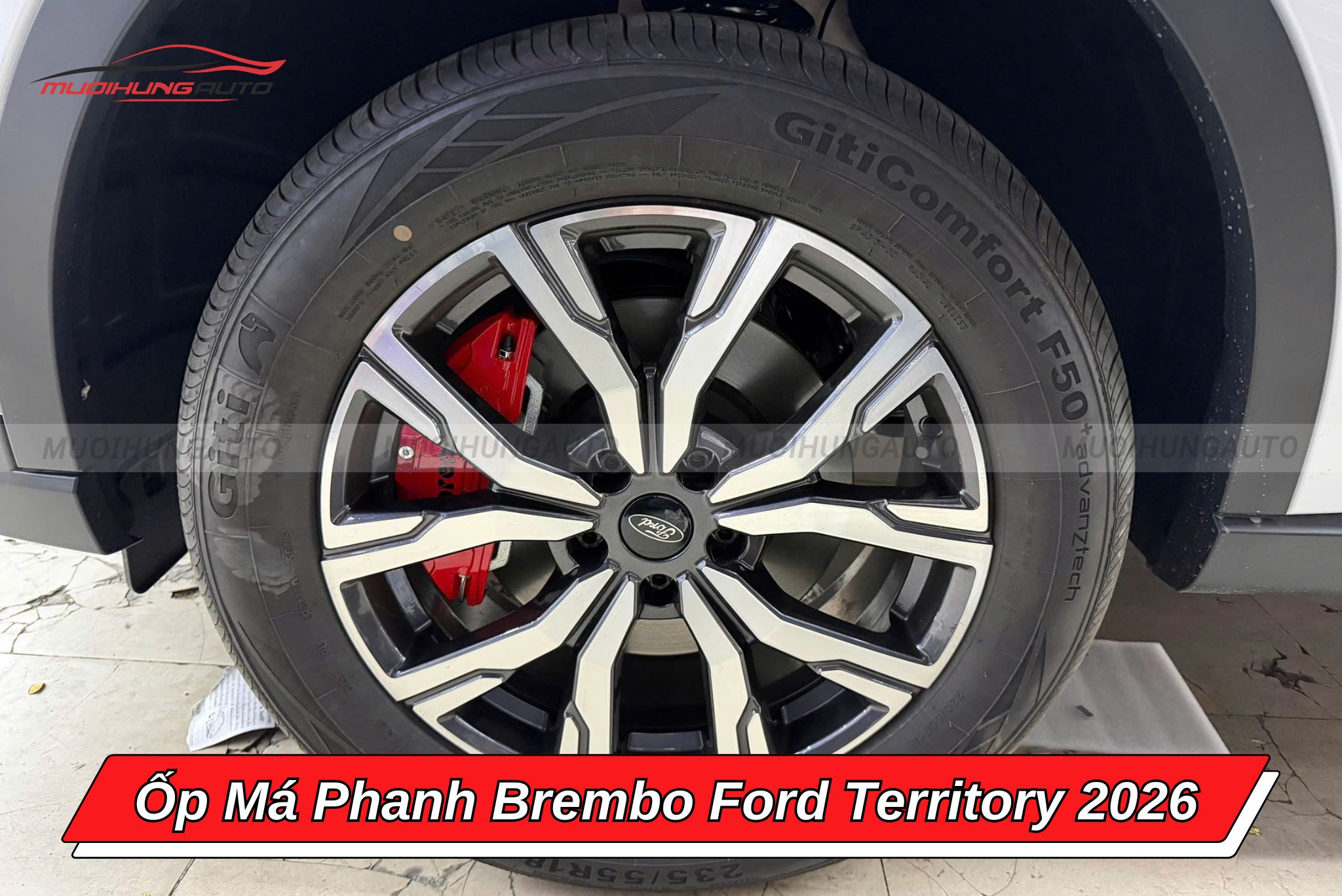 Ốp má phanh Brembo cho ô tô Ford Territory 2026