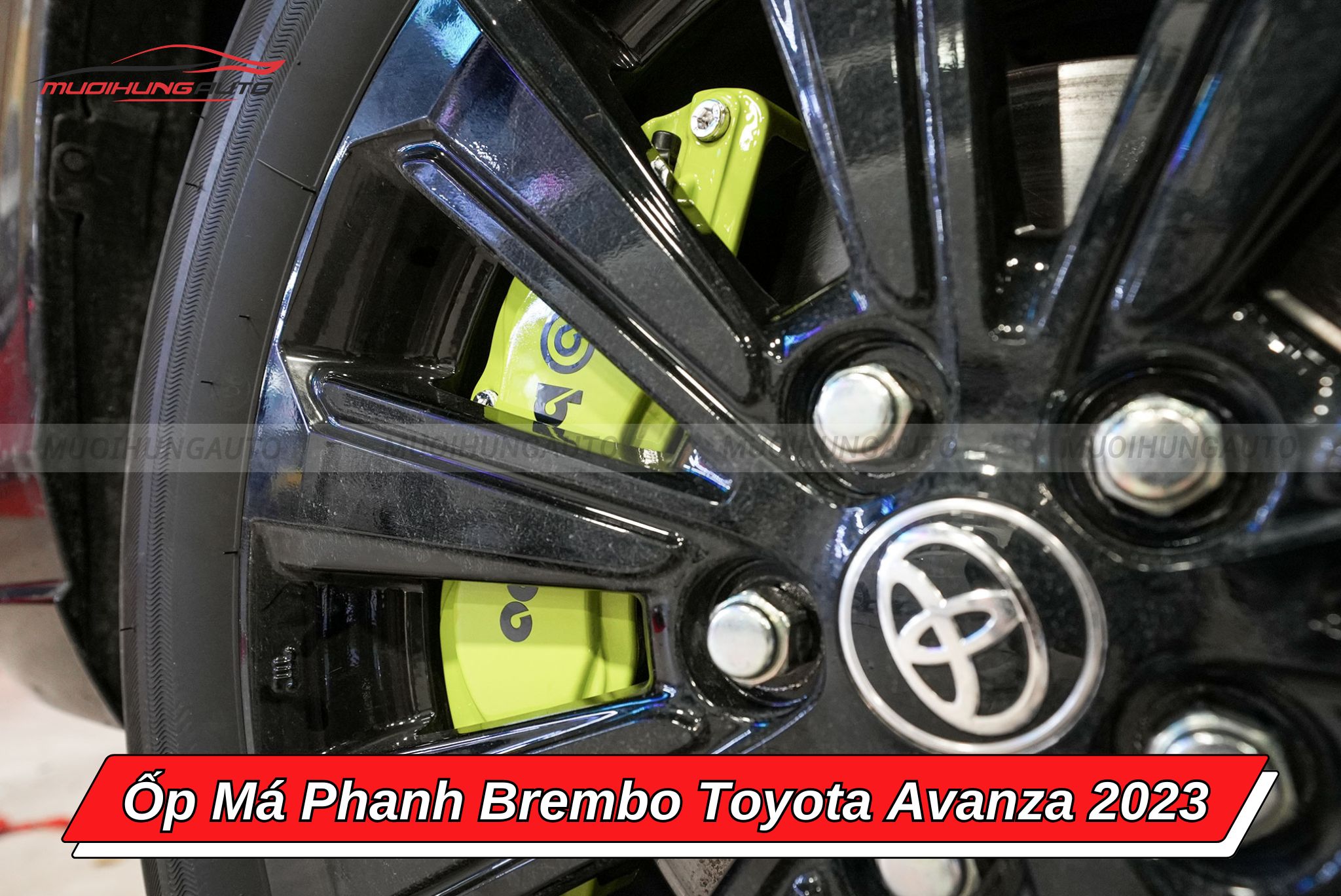 Ốp má phanh Brembo cho Toyota Avanza 2023
