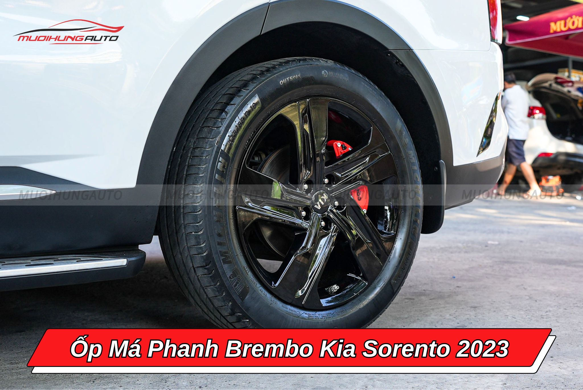 Ốp má phanh Brembo cho xe Kia Sorento 2023