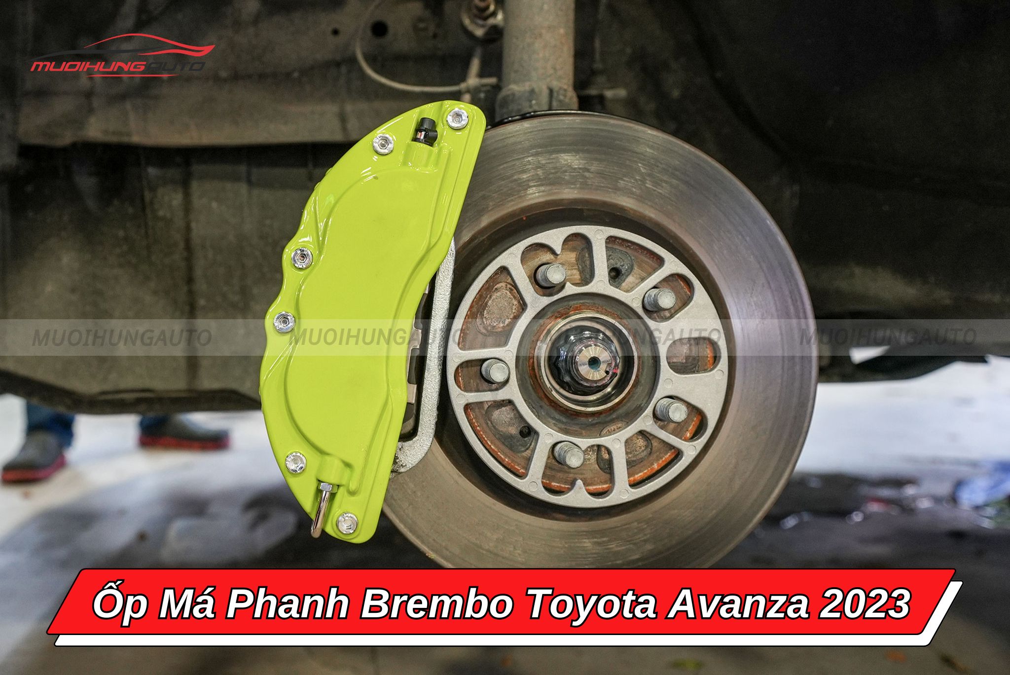 Ốp má phanh Brembo cho xe Toyota Avanza 2023