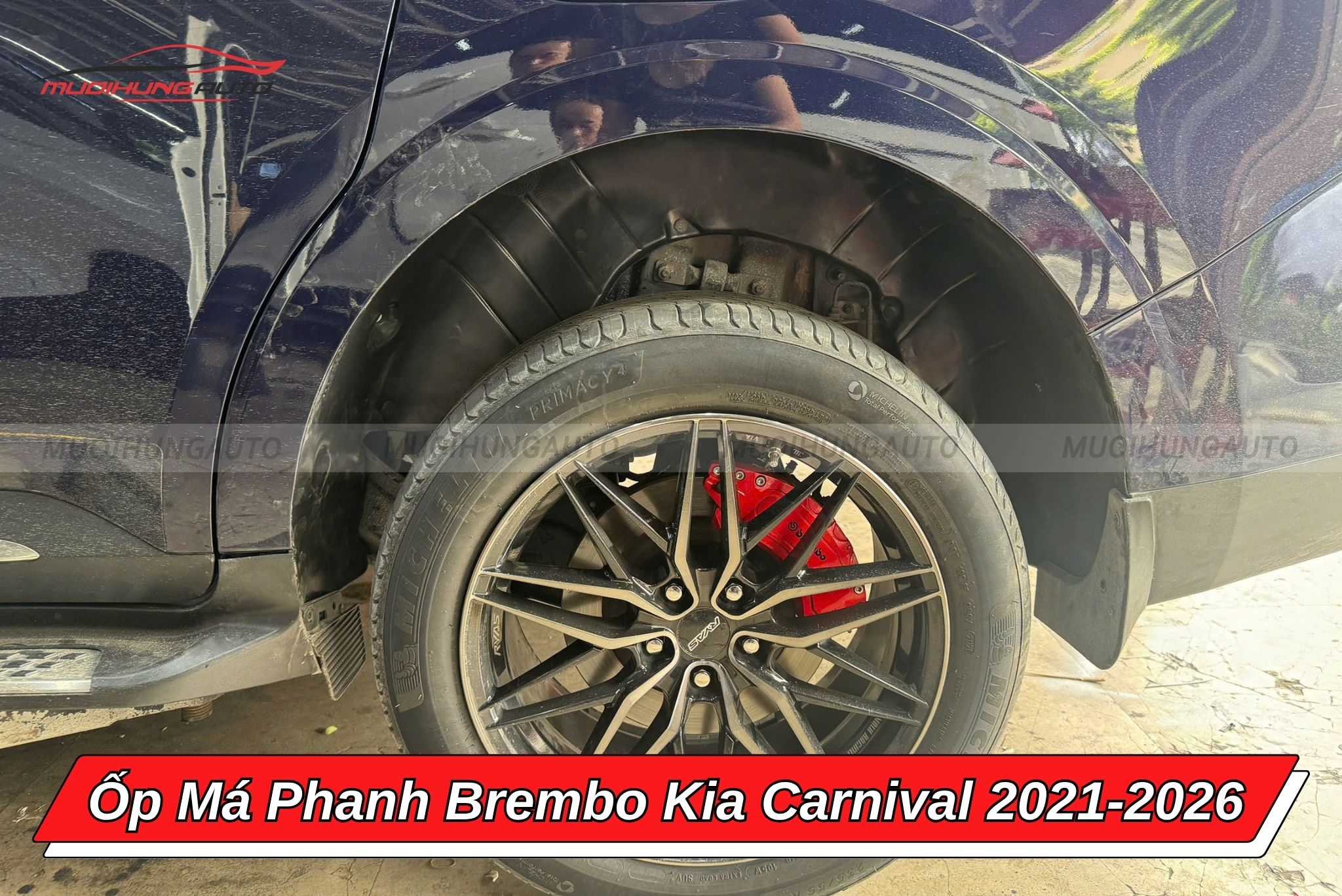 Ốp má phanh Brembo Kia Carnival 2021-2026