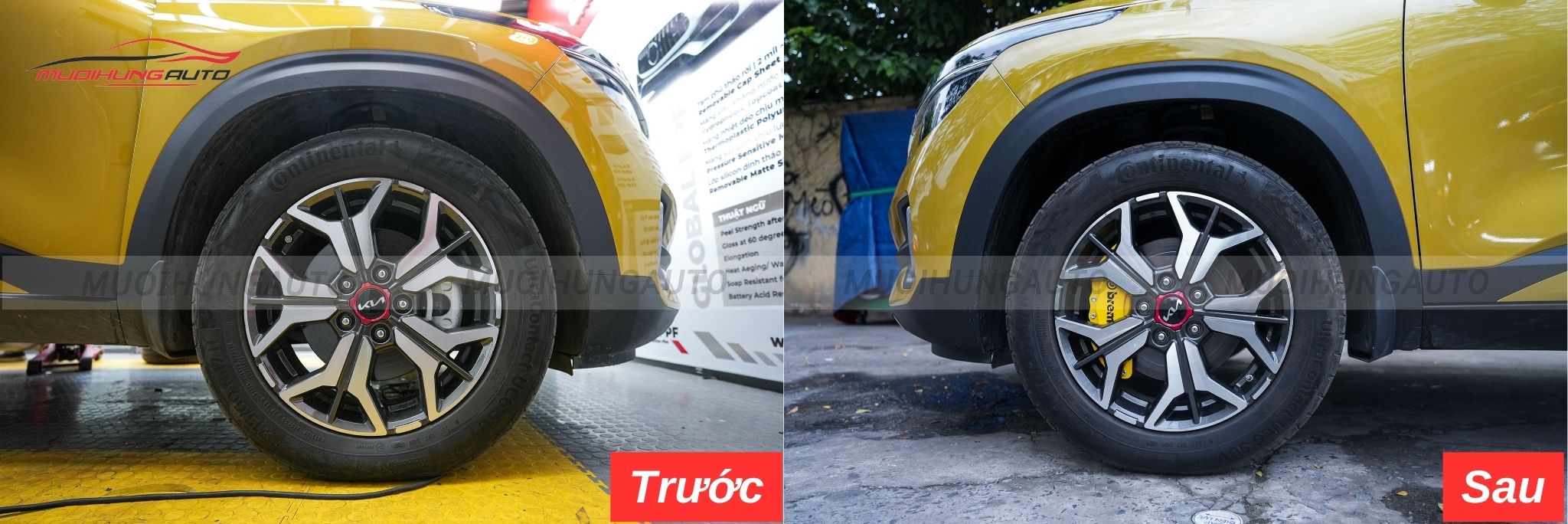 Ốp má phanh Brembo Kia Seltos 2022