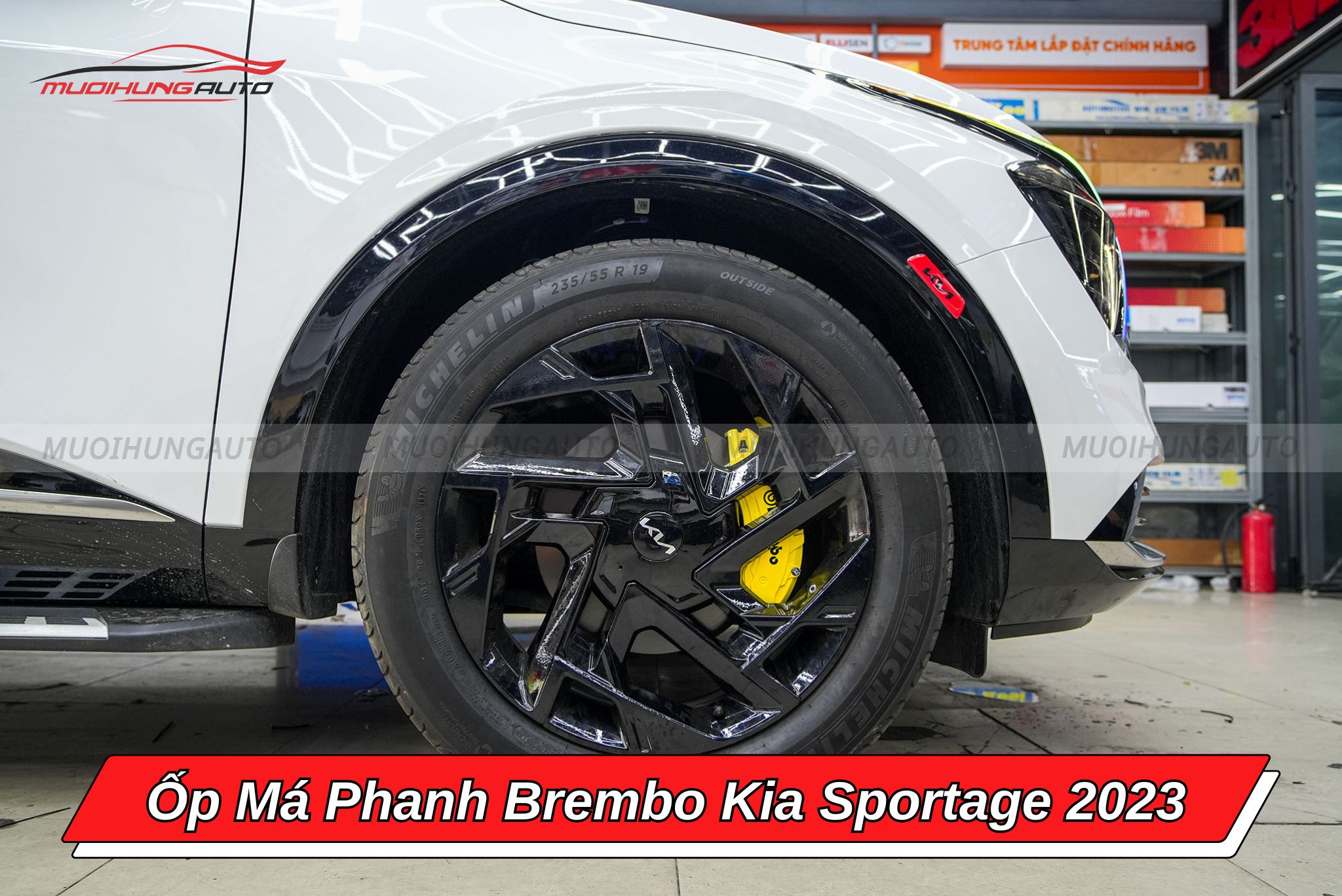 Ốp má phanh Brembo Kia Sportage 2023
