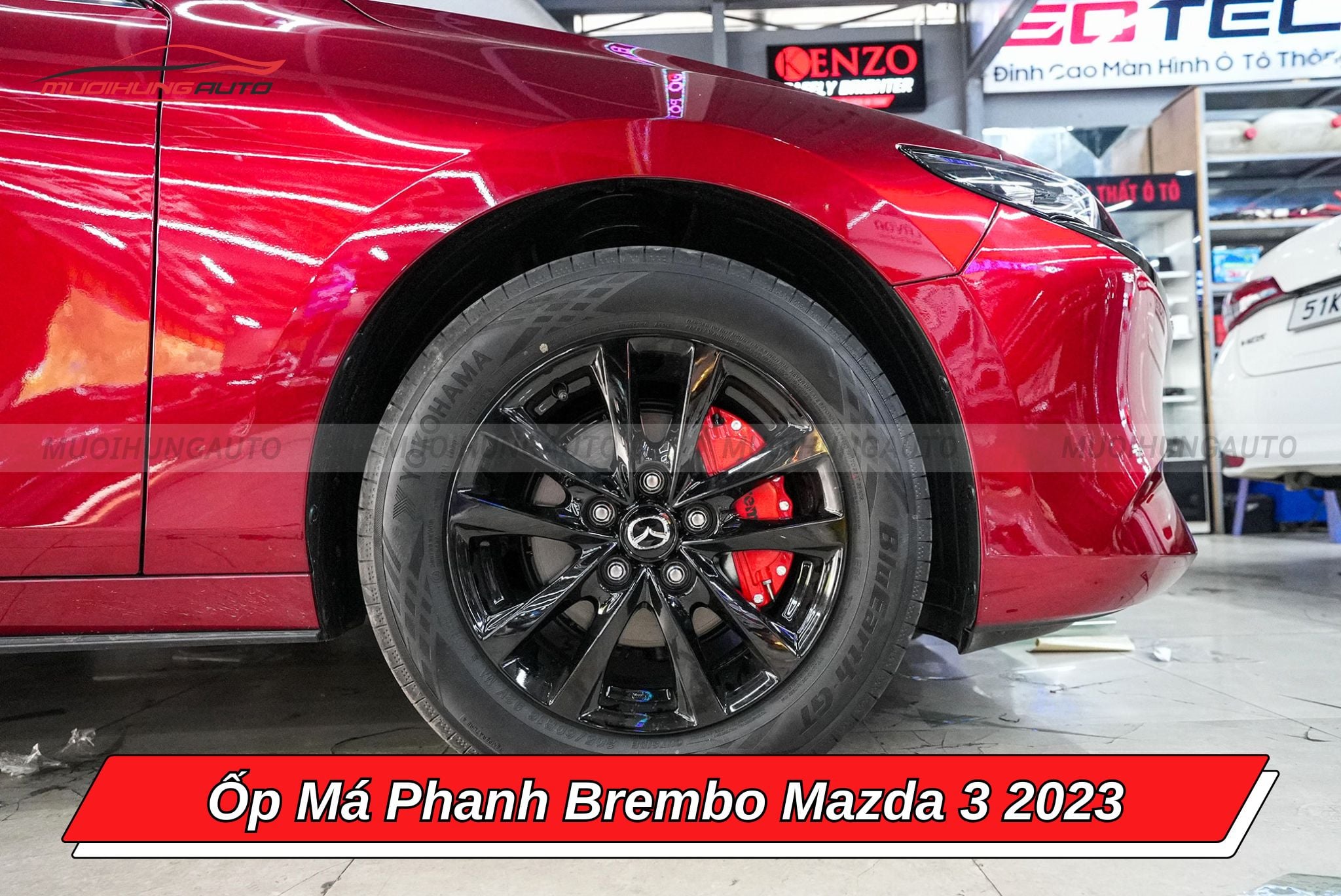 Ốp má phanh Brembo Mazda 3 2023