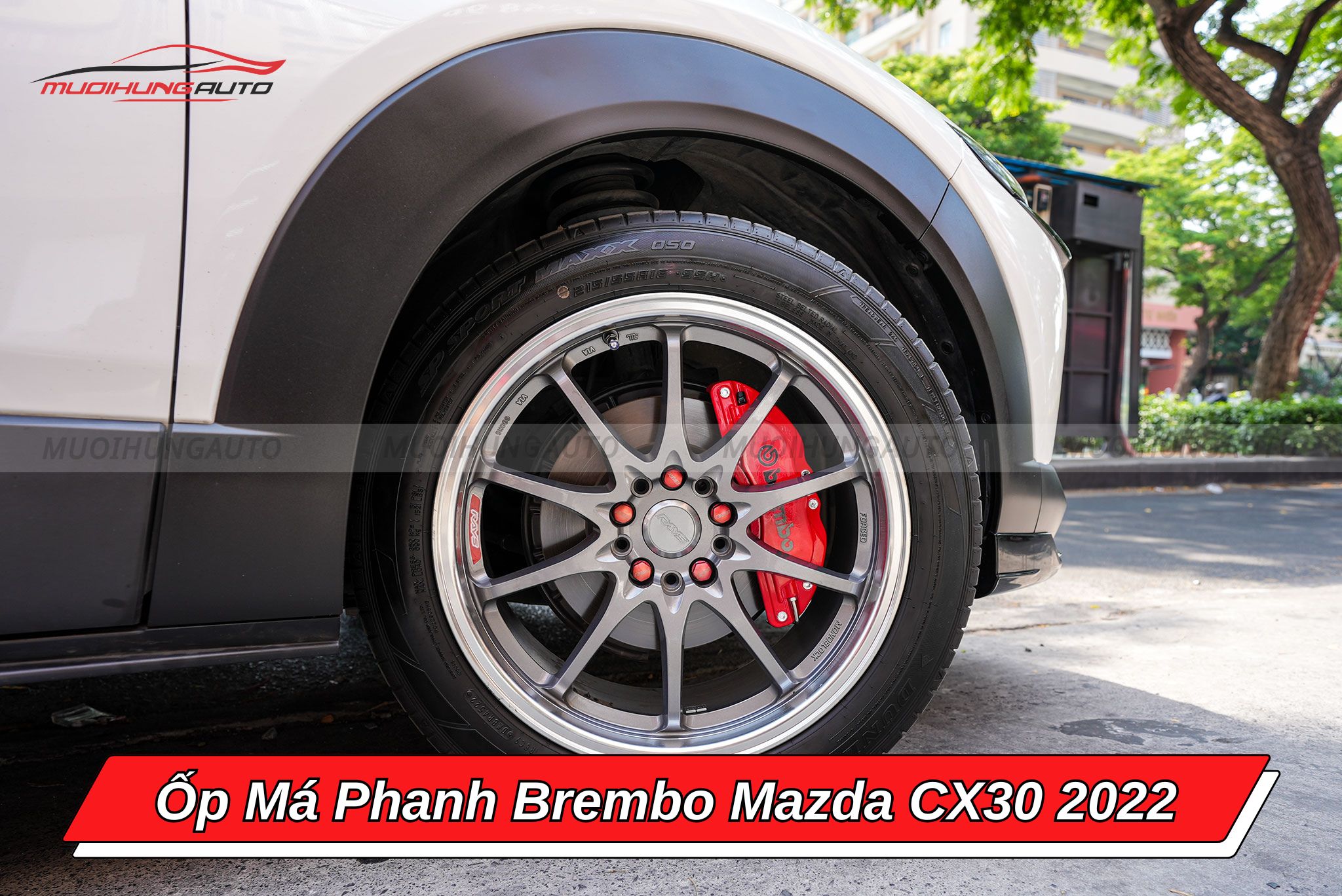 Ốp má phanh Brembo Mazda CX30 2022