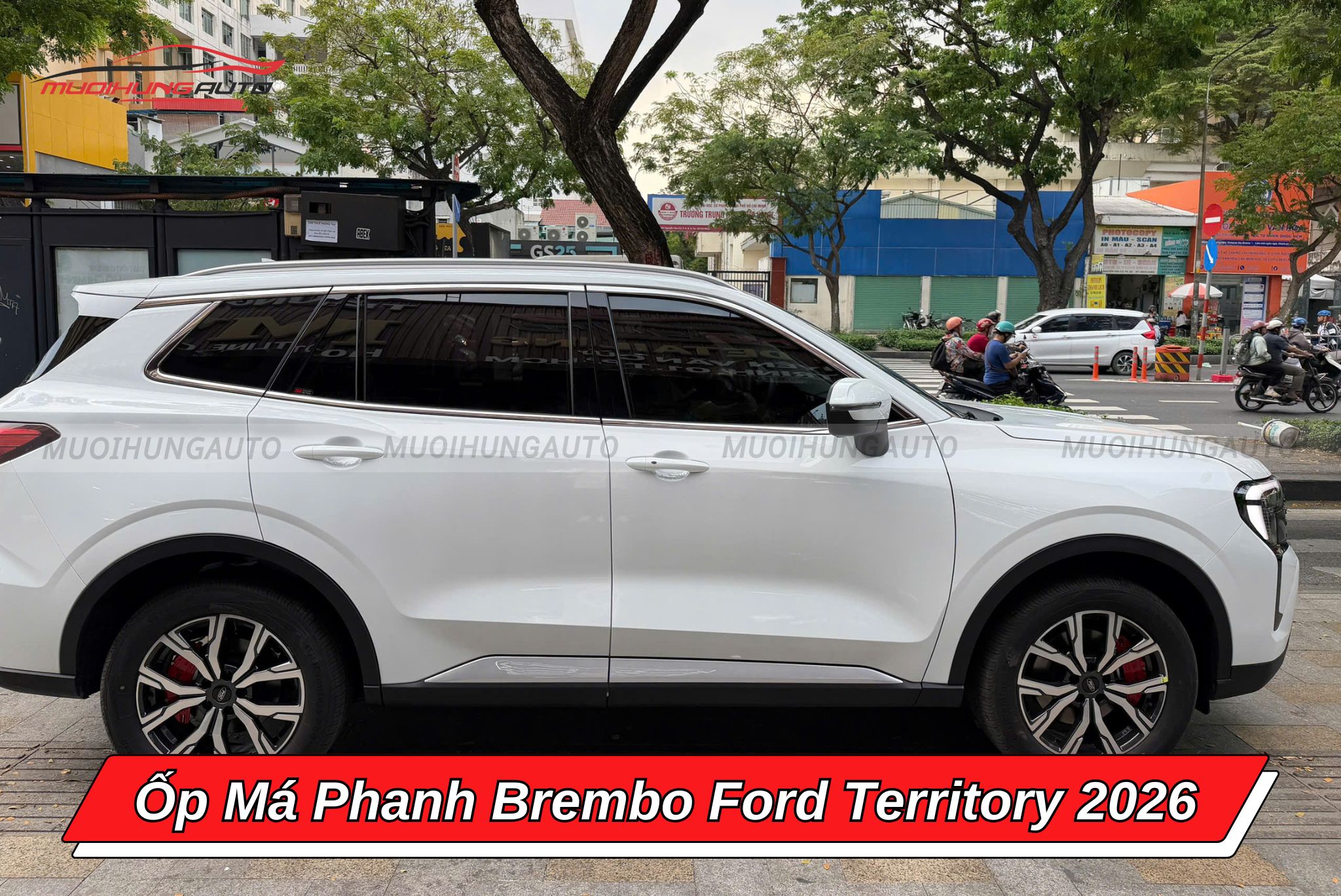Ốp má phanh Brembo ô tô Ford Territory 2026