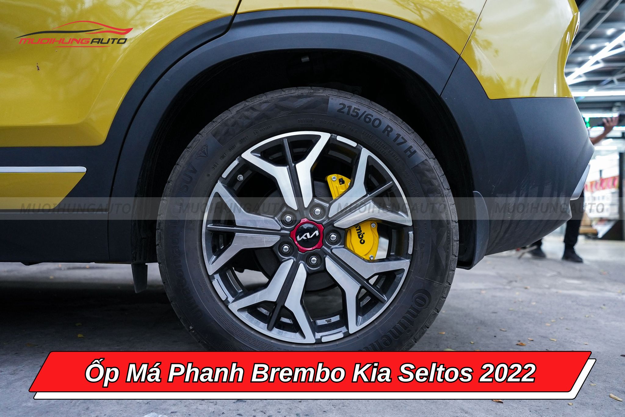 Ốp má phanh Brembo ô tô Kia Seltos 2022