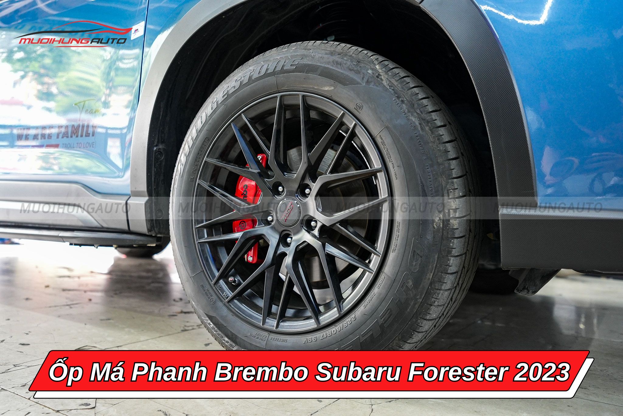 Ốp má phanh Brembo ô tô Subaru Forester 2023
