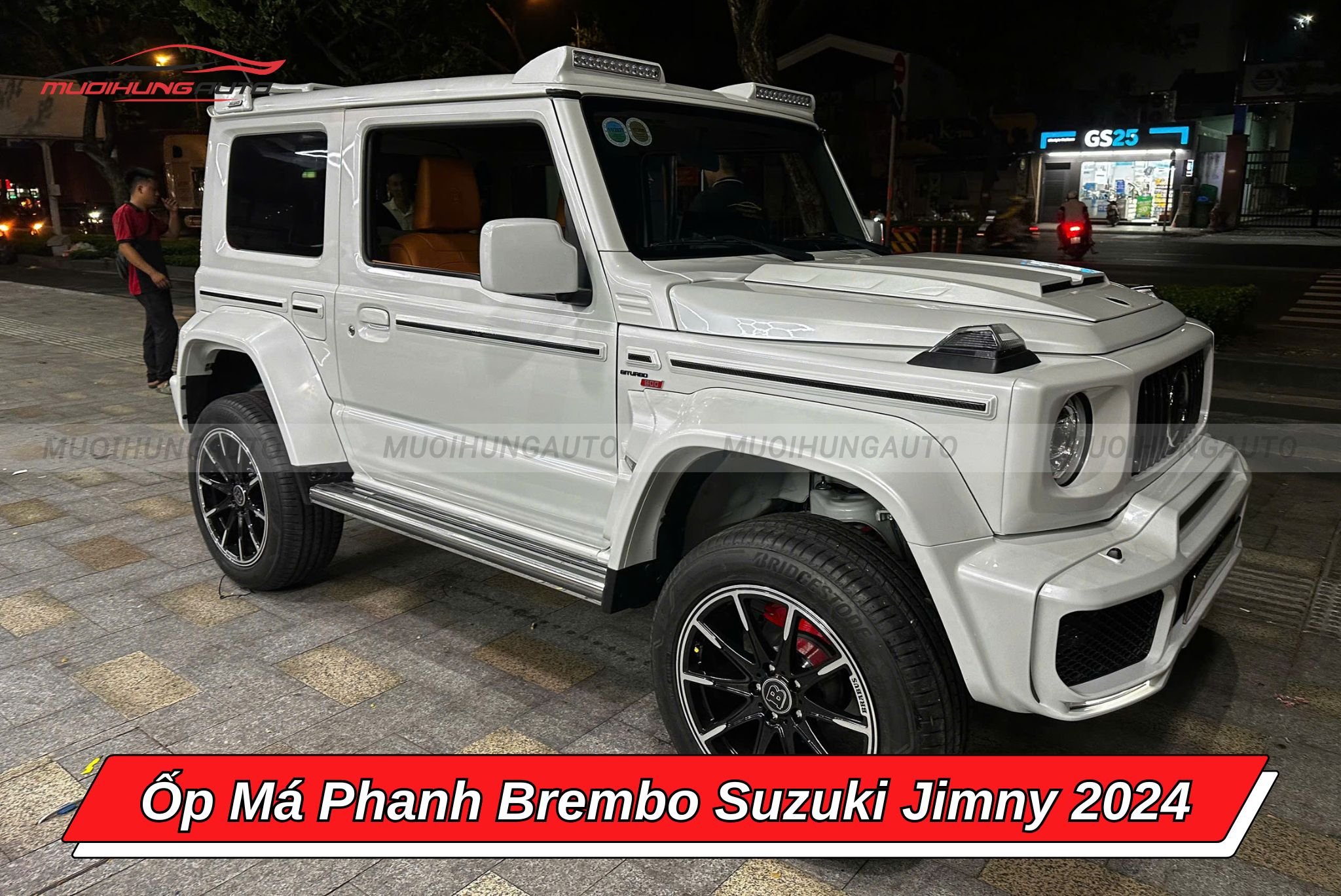 Ốp má phanh Brembo ô tô Suzuki Jimny 2024