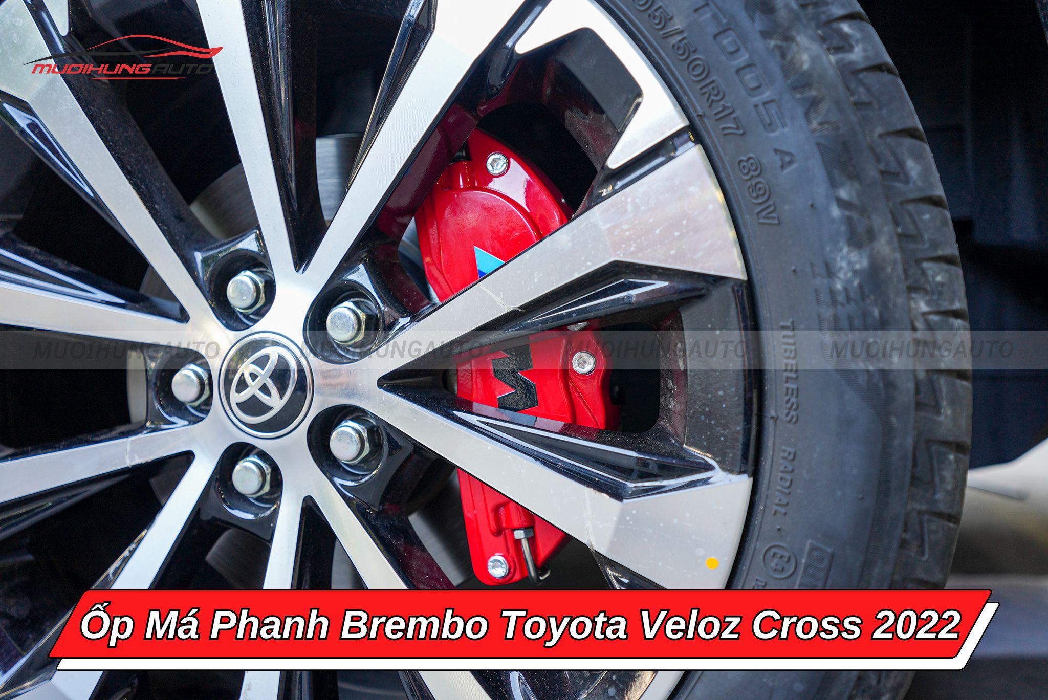 Ốp má phanh Brembo ô tô Toyota Veloz Cross 2022