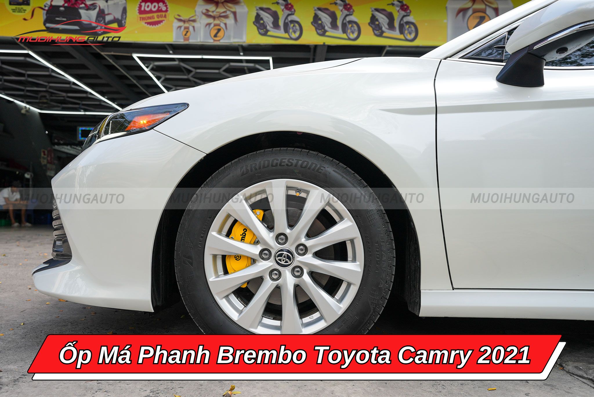 Ốp má phanh Brembo Toyota Camry 2021