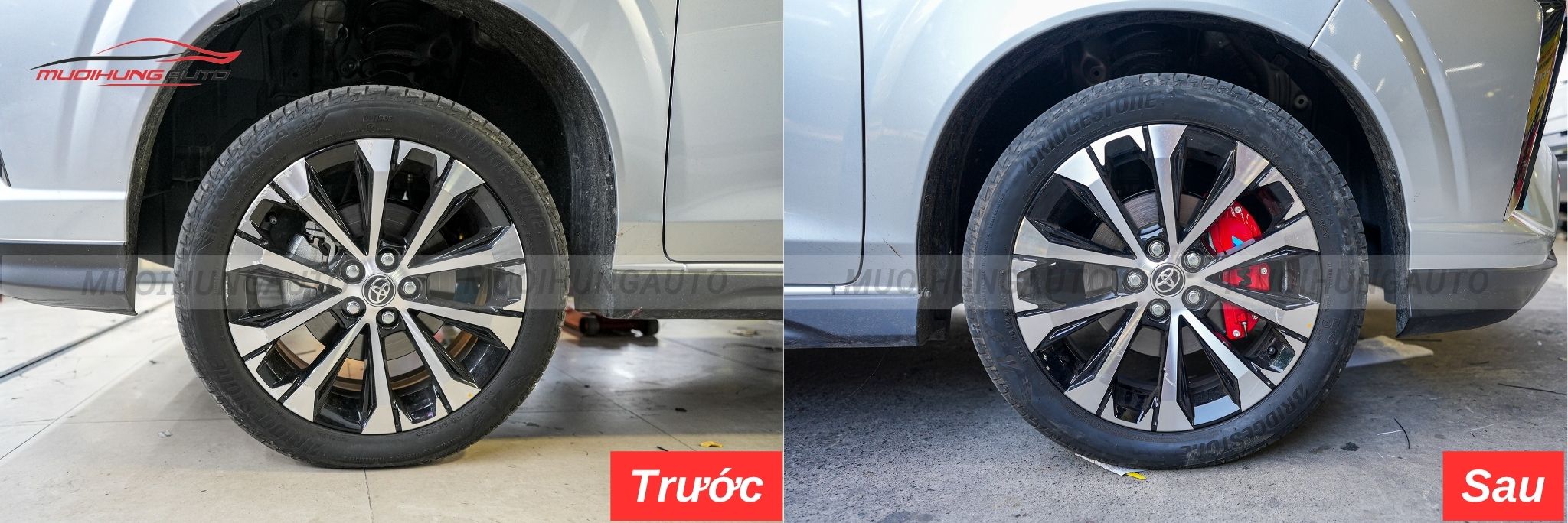 Ốp má phanh Brembo Toyota Veloz Cross 2022