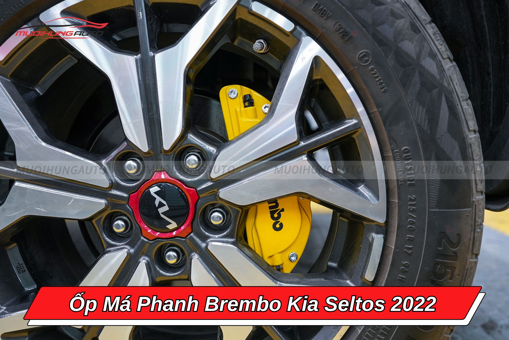 Ốp má phanh Kia Seltos 2022