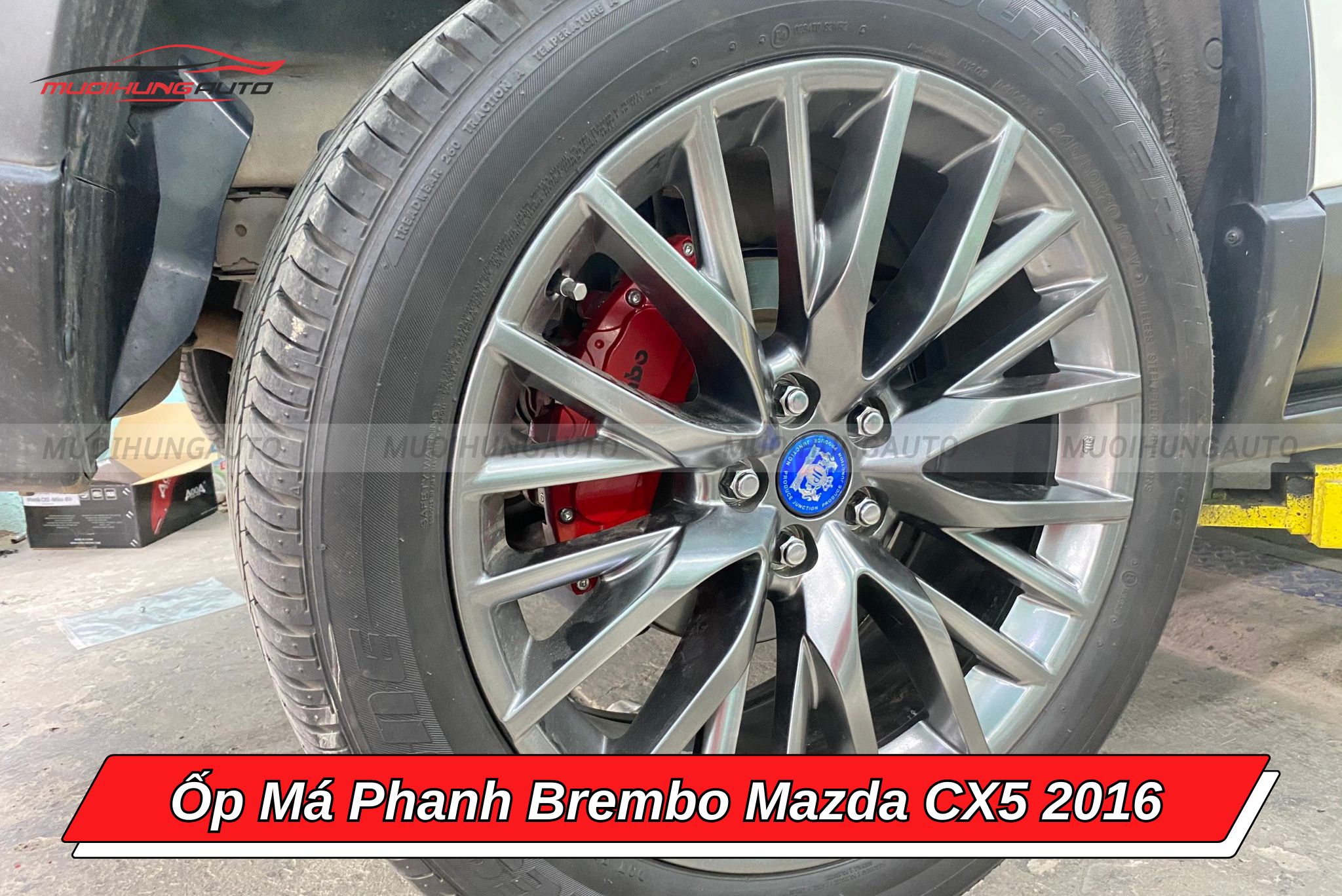 Ốp má phanh Mazda CX5 2016