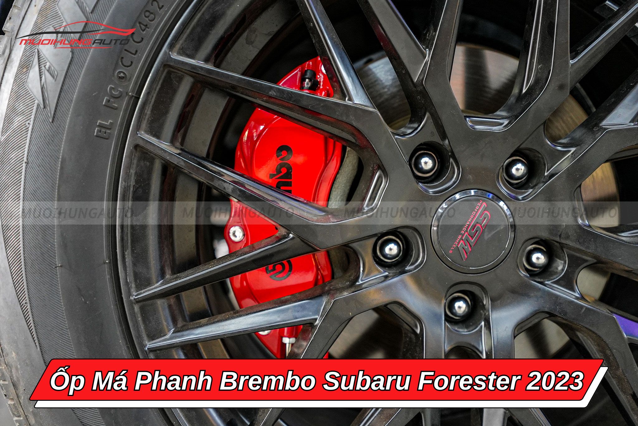 Ốp má phanh Subaru Forester 2023