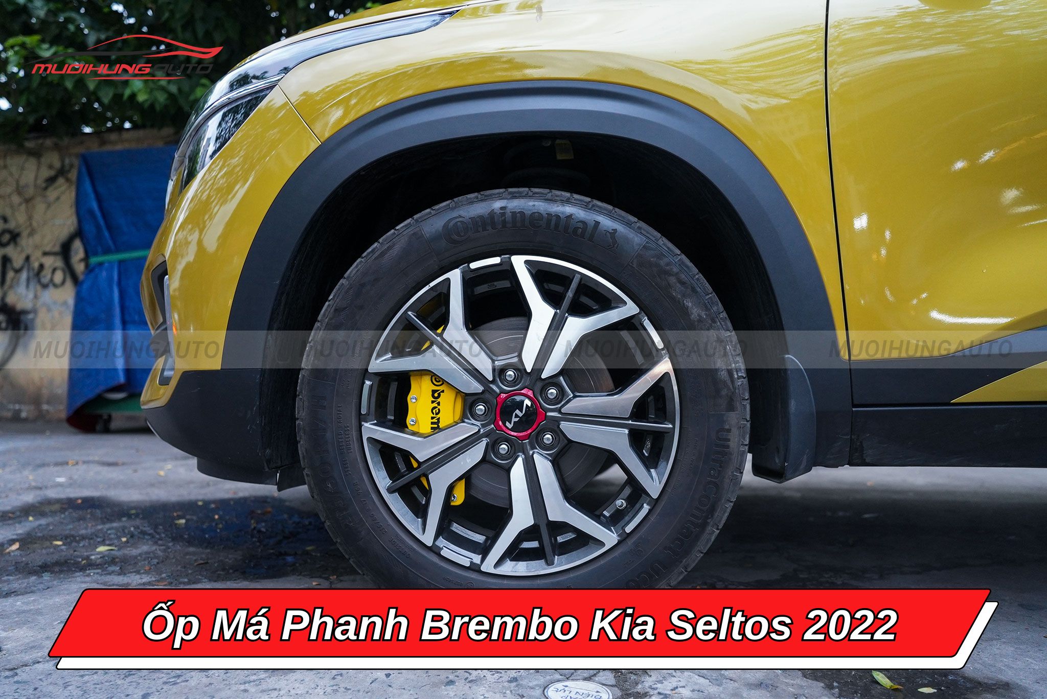 Ốp phanh Brembo Kia Seltos 2022