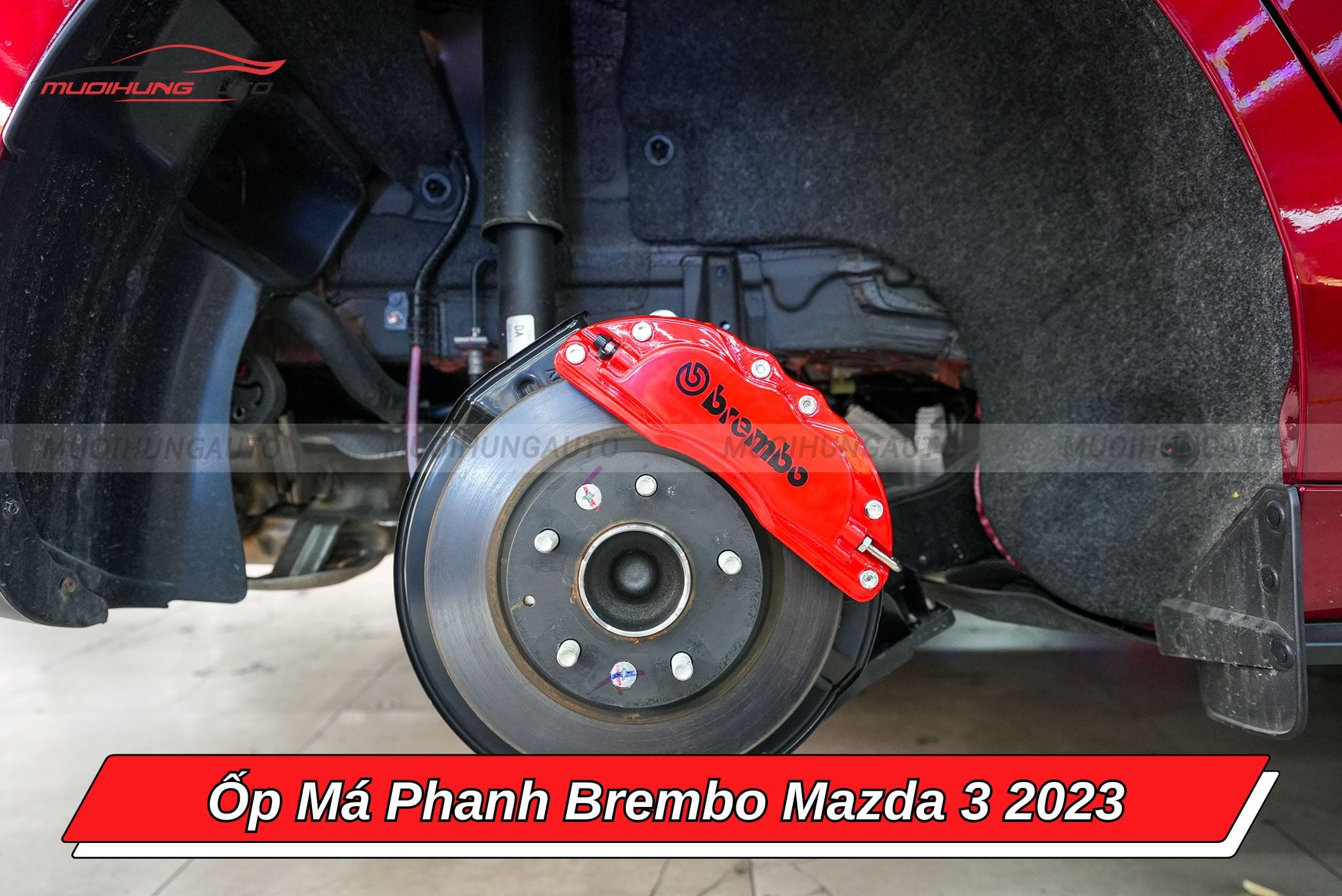 Ốp phanh Brembo Mazda 3 2023