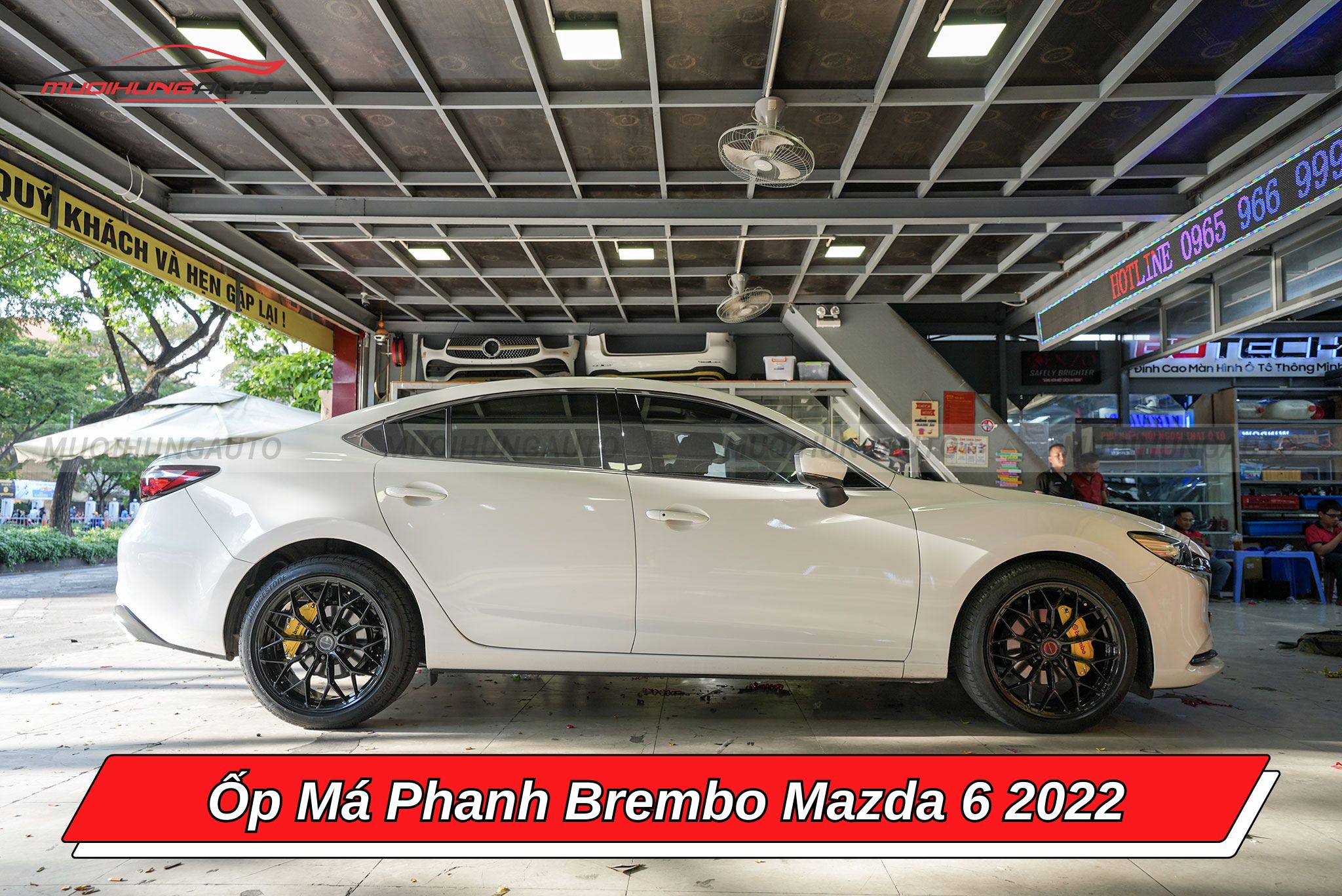 Ốp phanh Brembo Mazda 6 2022