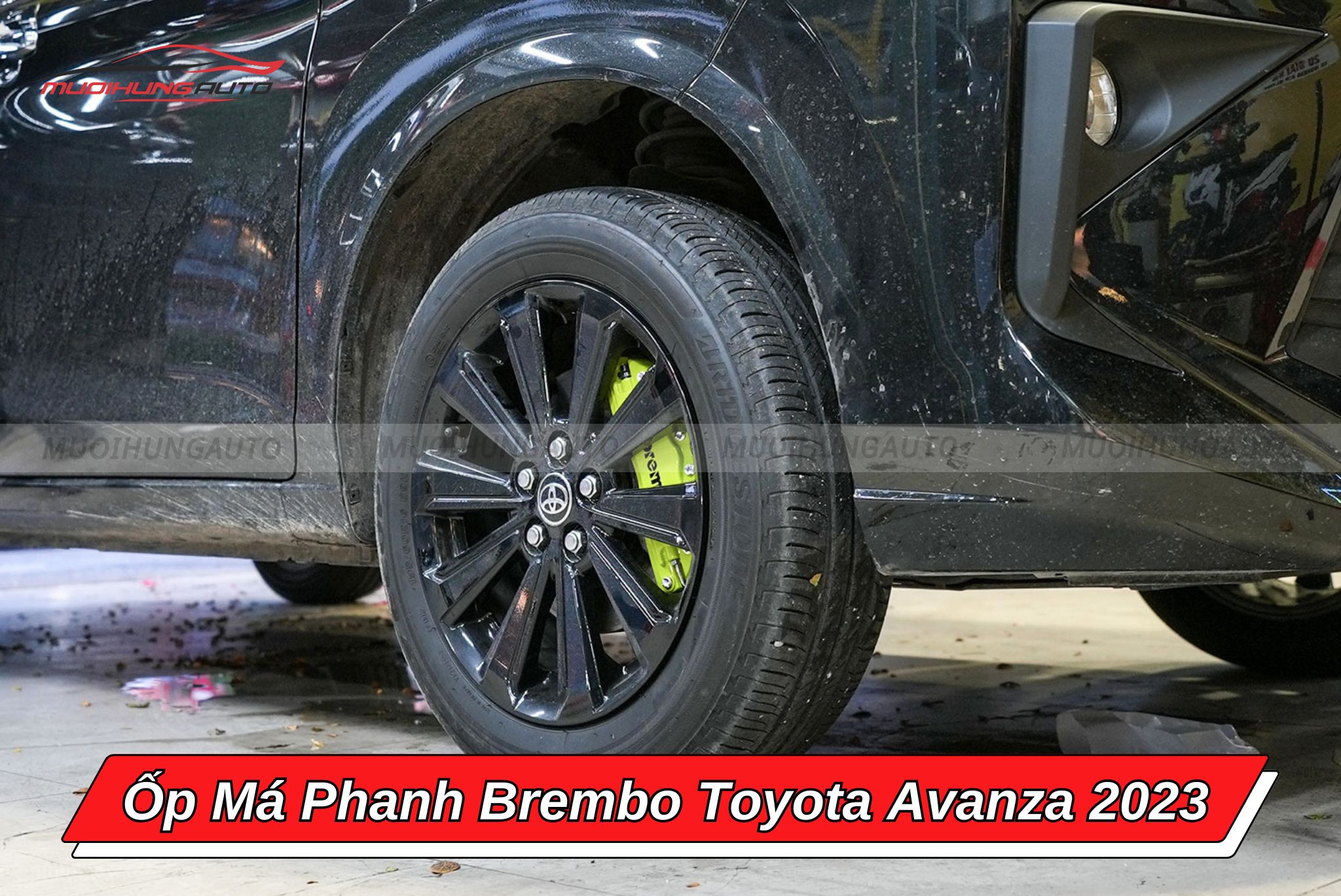 Ốp phanh Brembo ô tô Toyota Avanza 2023