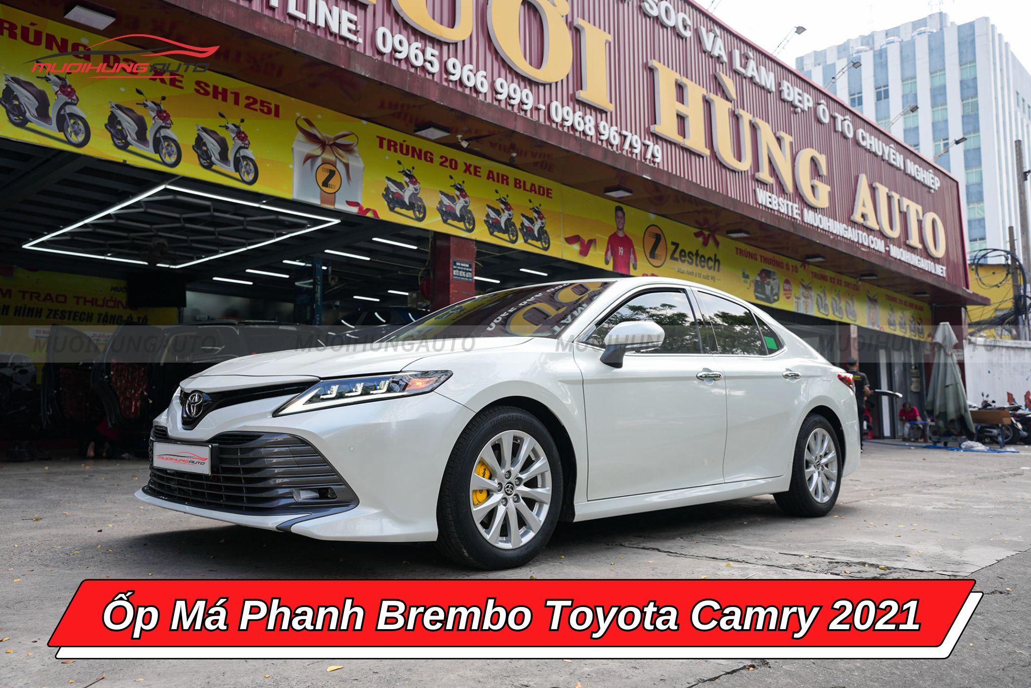 Ốp phanh Brembo ô tô Toyota Camry 2021