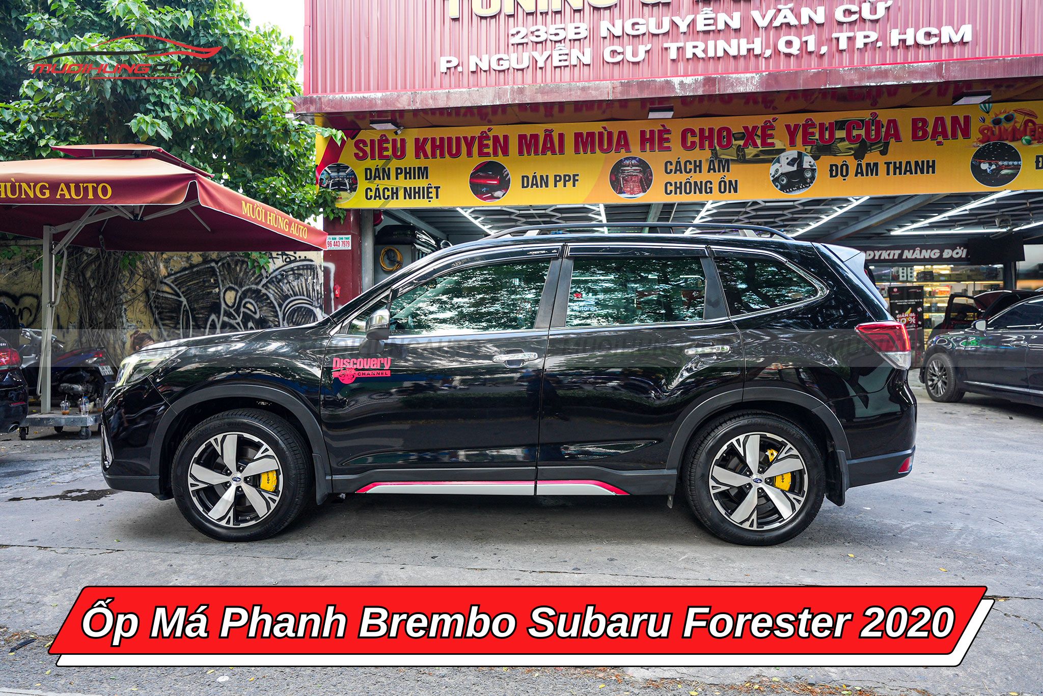 Ốp phanh Brembo Subaru Forester 2020