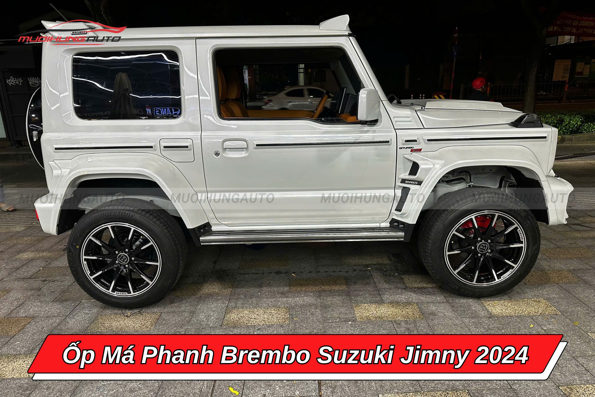 Ốp phanh Brembo Suzuki Jimny 2024