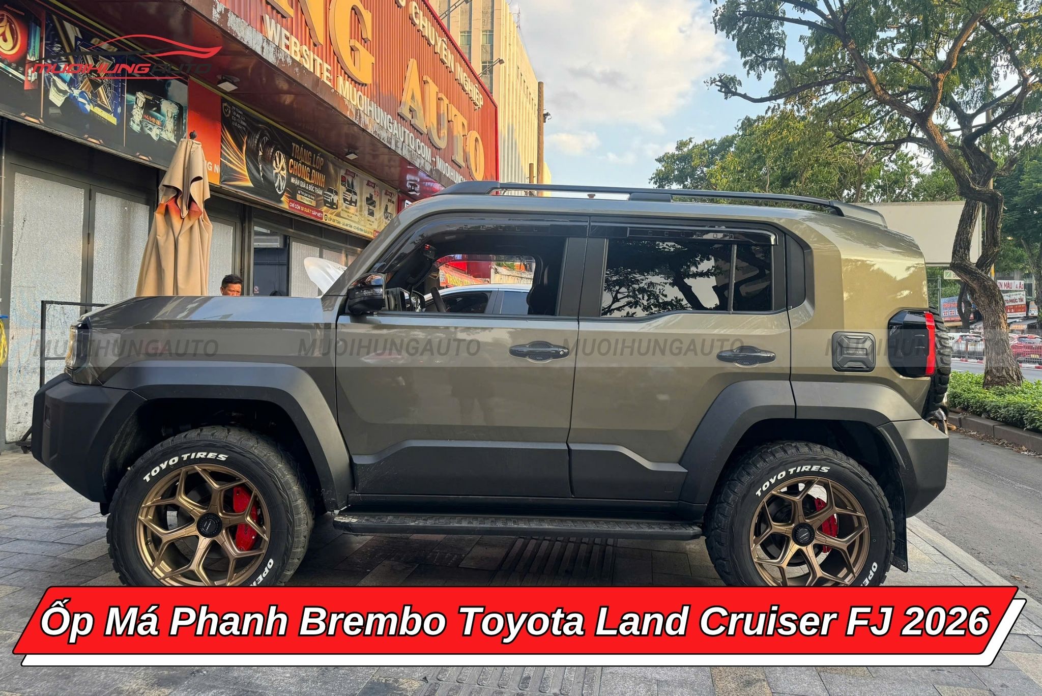 Ốp phanh Brembo Toyota Land Cruiser FJ 2026