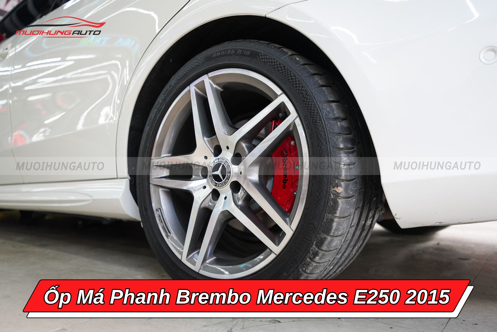 Ốp má phanh Brembo xe Mercedes E250 2015