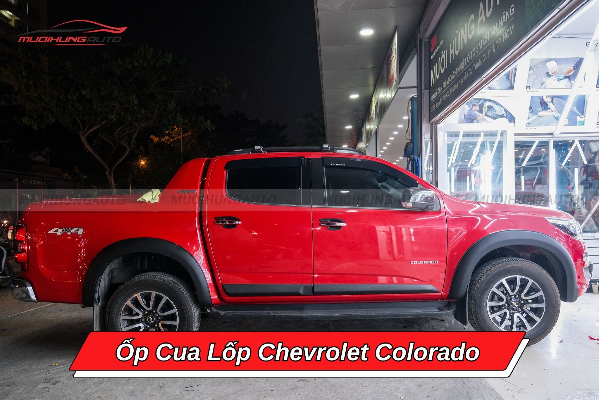 Ốp viền cua bánh Chevrolet Colorado
