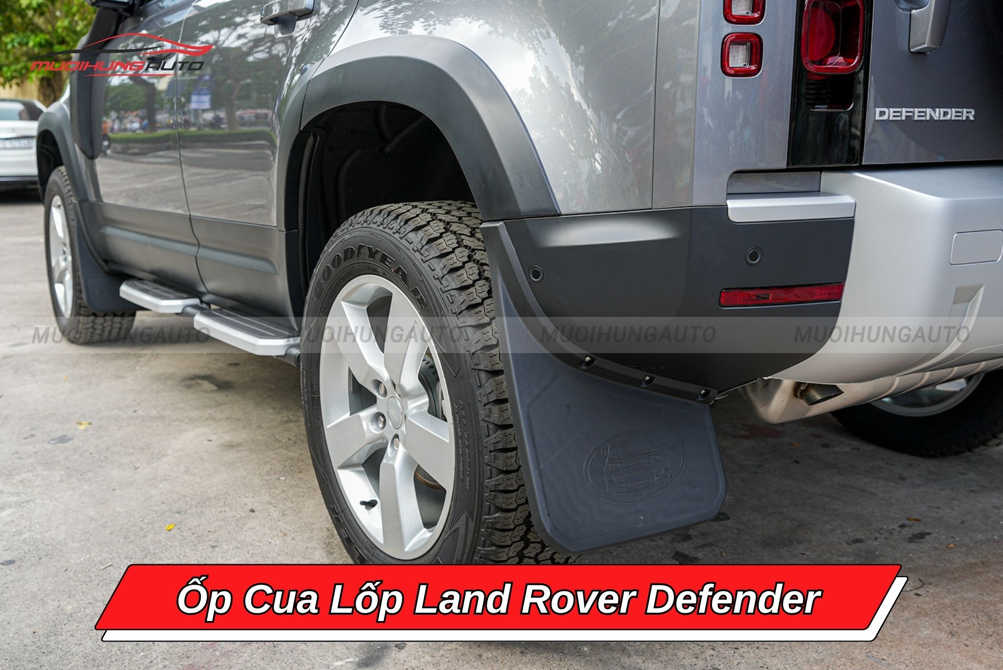 Ốp viền cua bánh Land Rover Defender