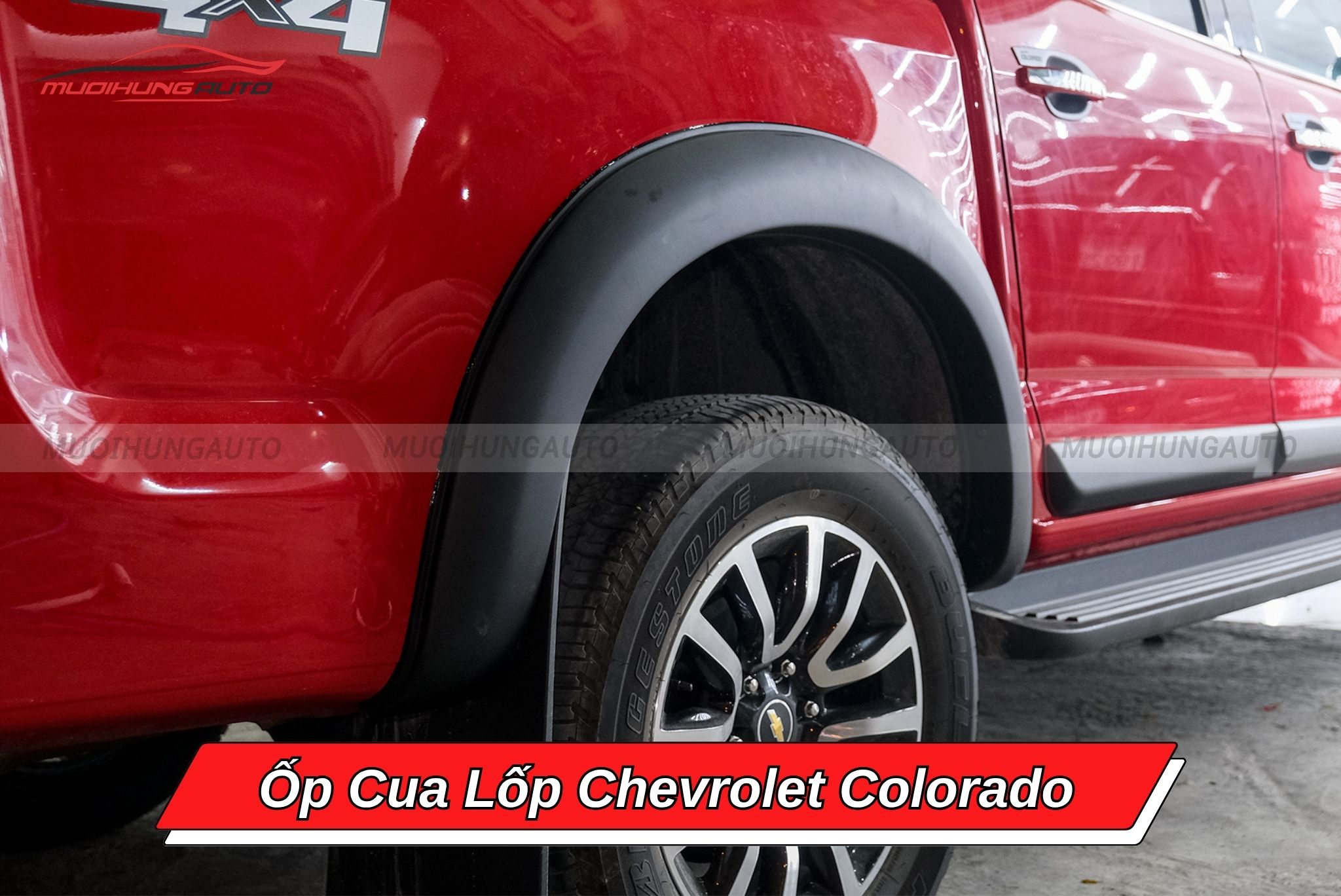 Ốp viền cua lốp Chevrolet Colorado
