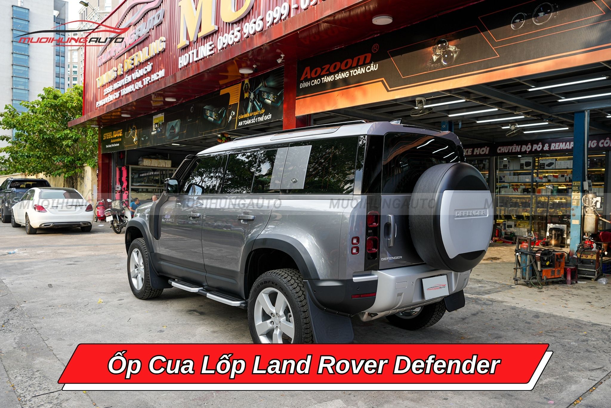 Ốp viền cua lốp cho Land Rover Defender