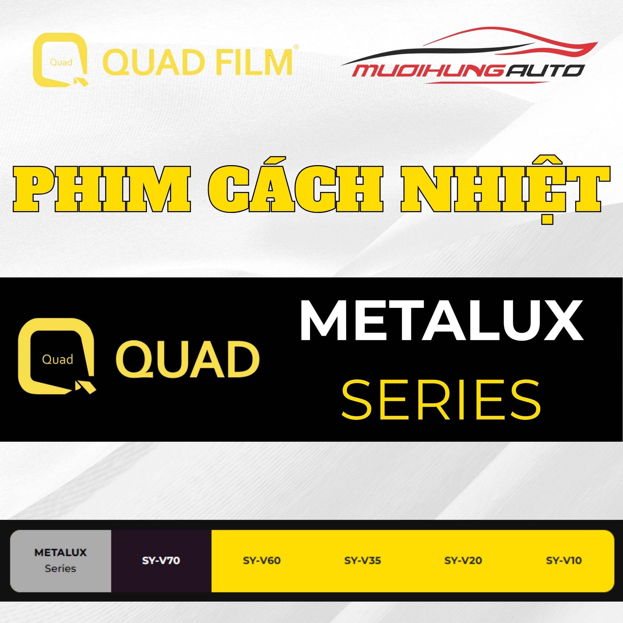 Phim cách nhiệt QUAD METALUX