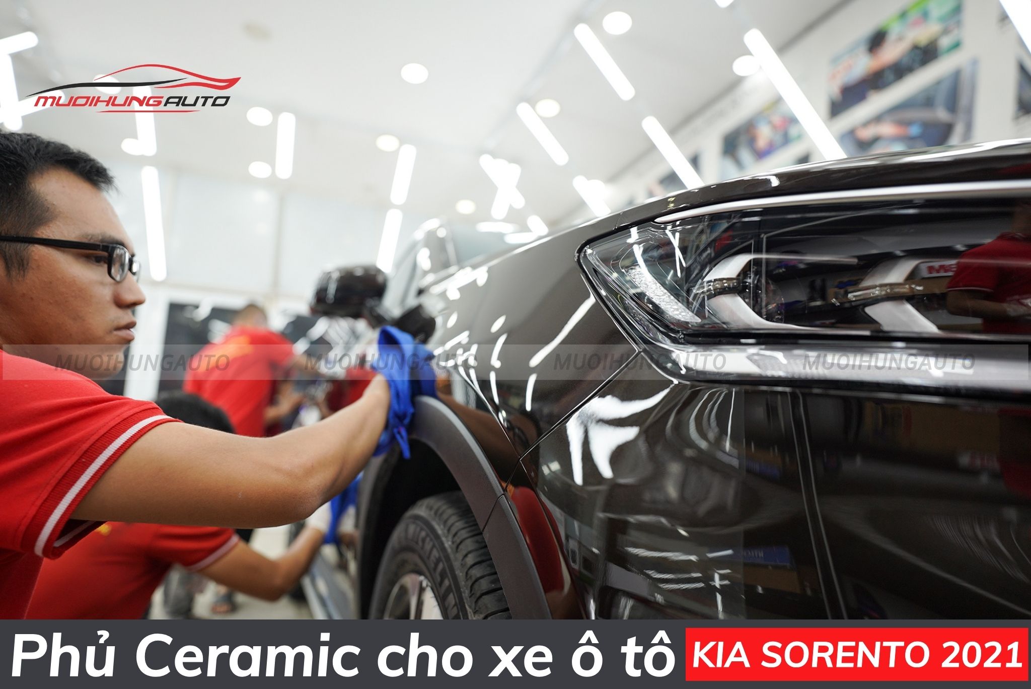 Phủ bóng xe ô tô Kia Sorento 2021