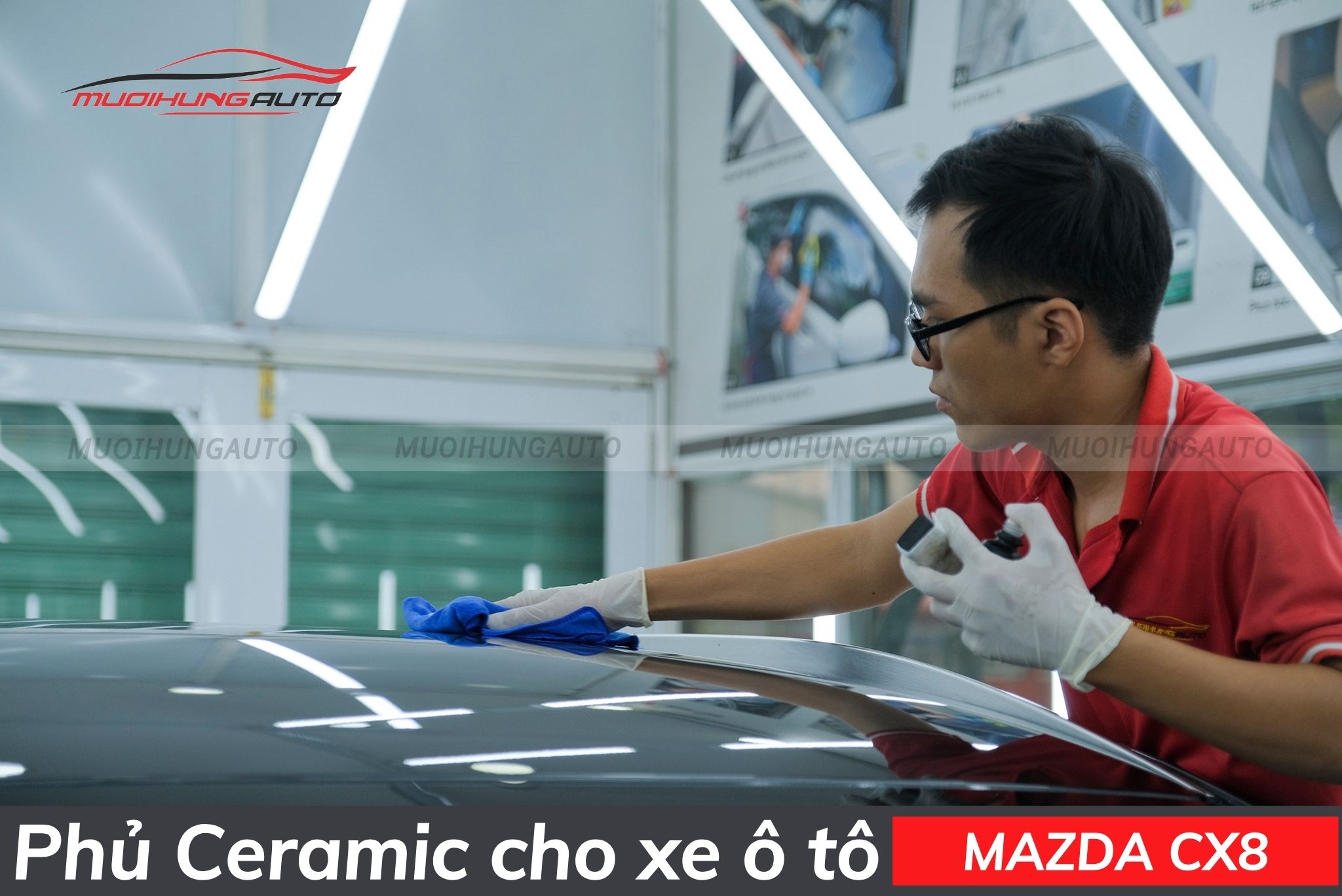 Phủ ceramic Mazda CX8