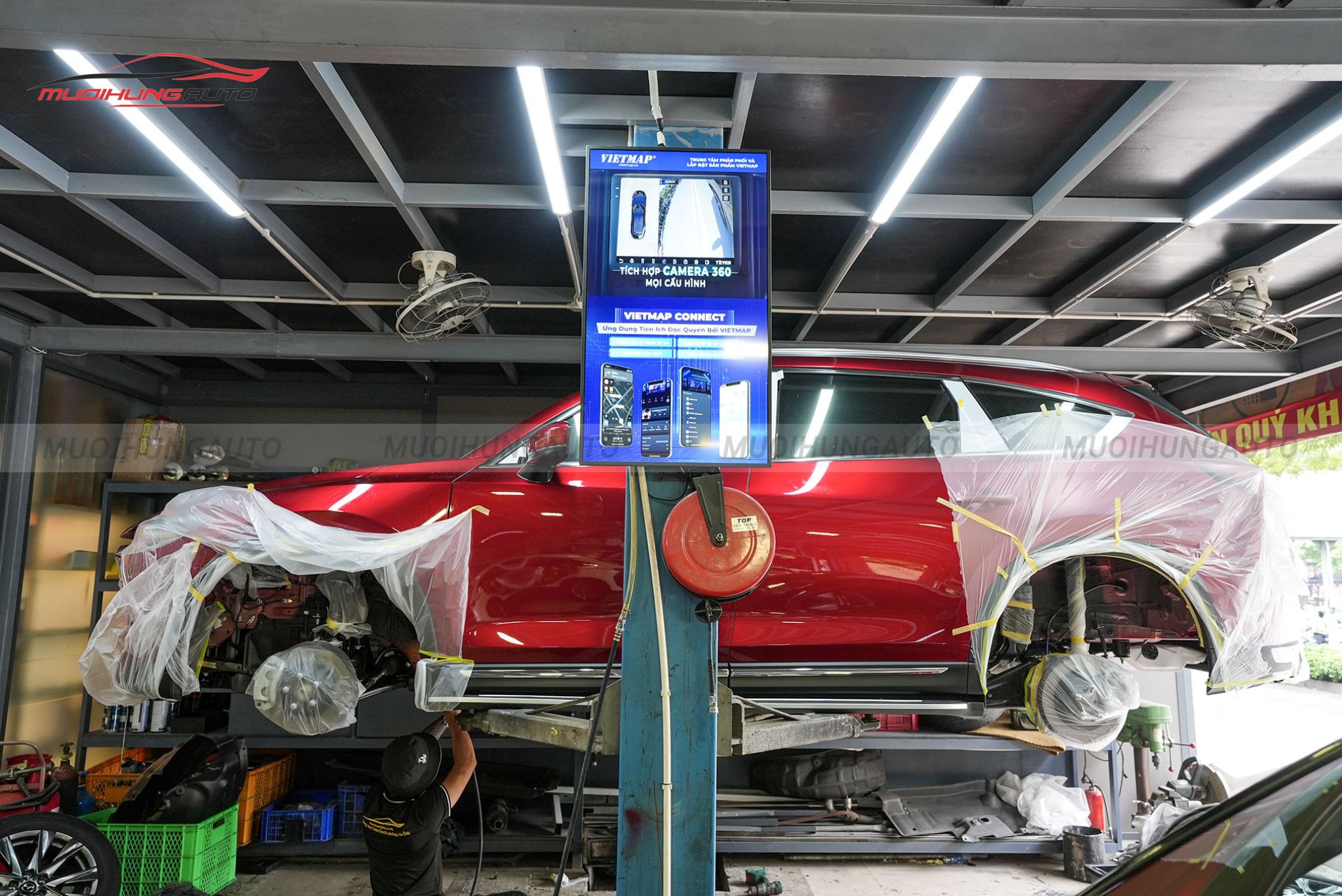 Phủ gầm ô tô Mazda CX8 2023