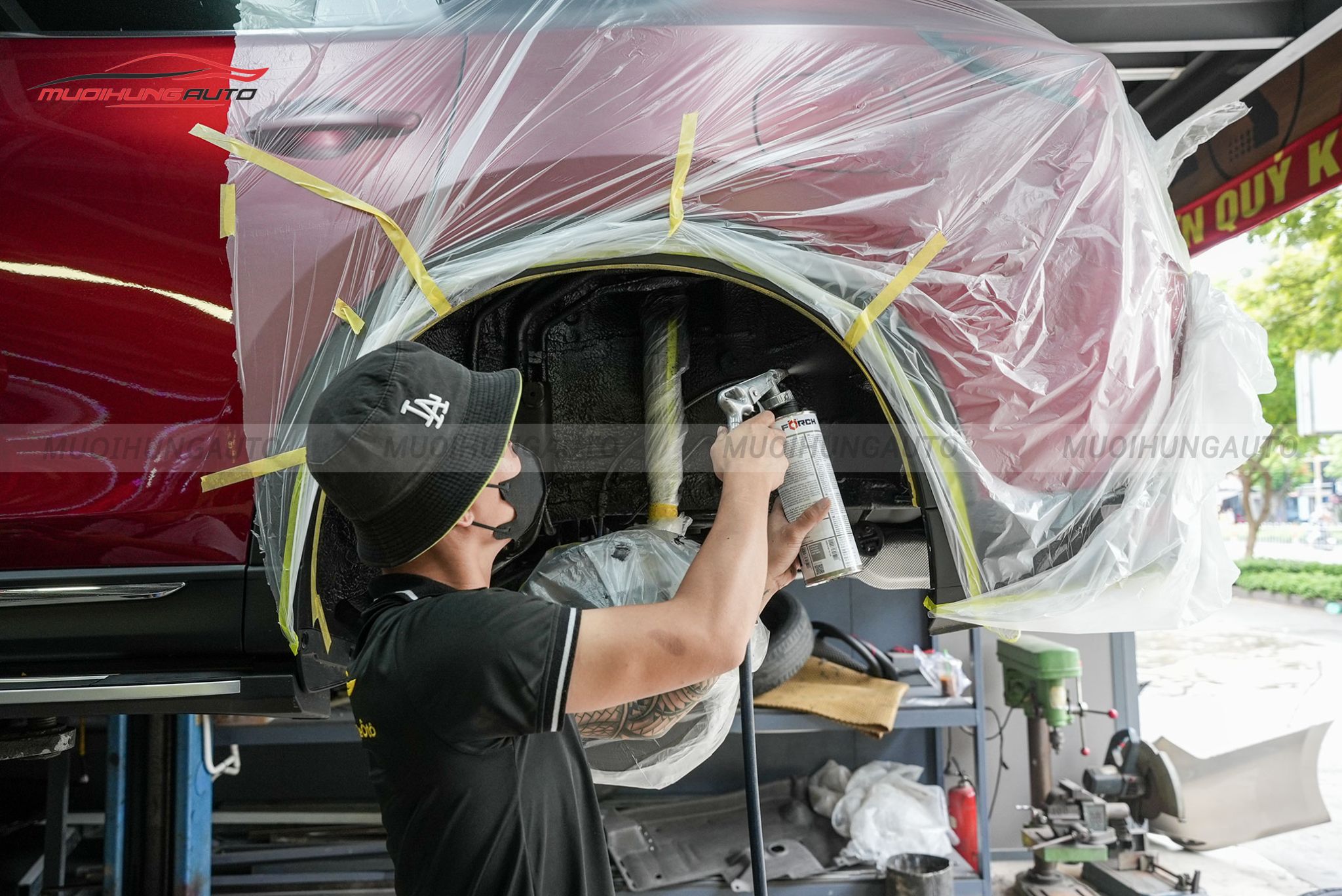 Phủ gầm xe Mazda CX8 2023