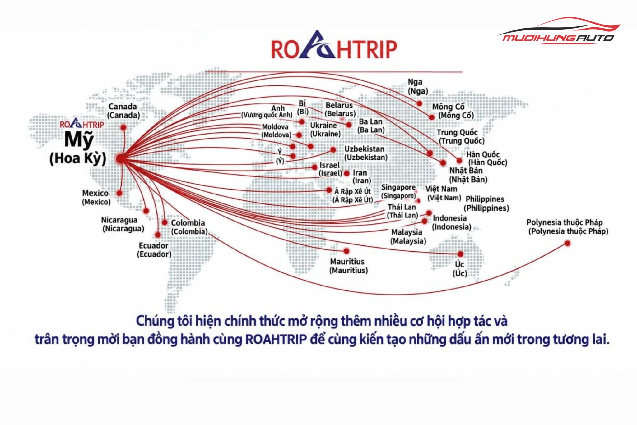 ROAHTRIP sẵn sàng hợp tác cùng các đối tác trong tương lai