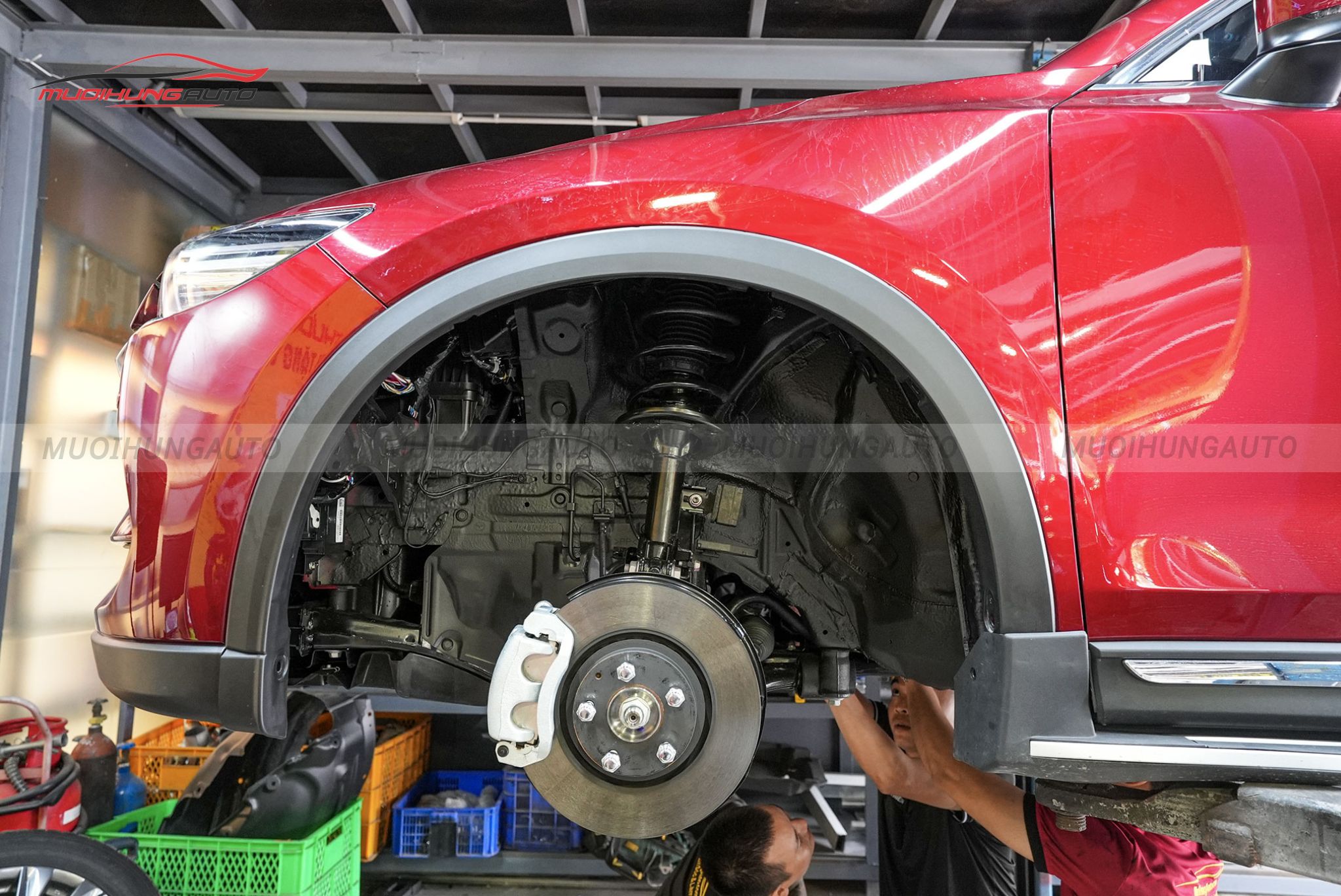 Sơn phủ gầm cho ô tô Mazda CX8 2023