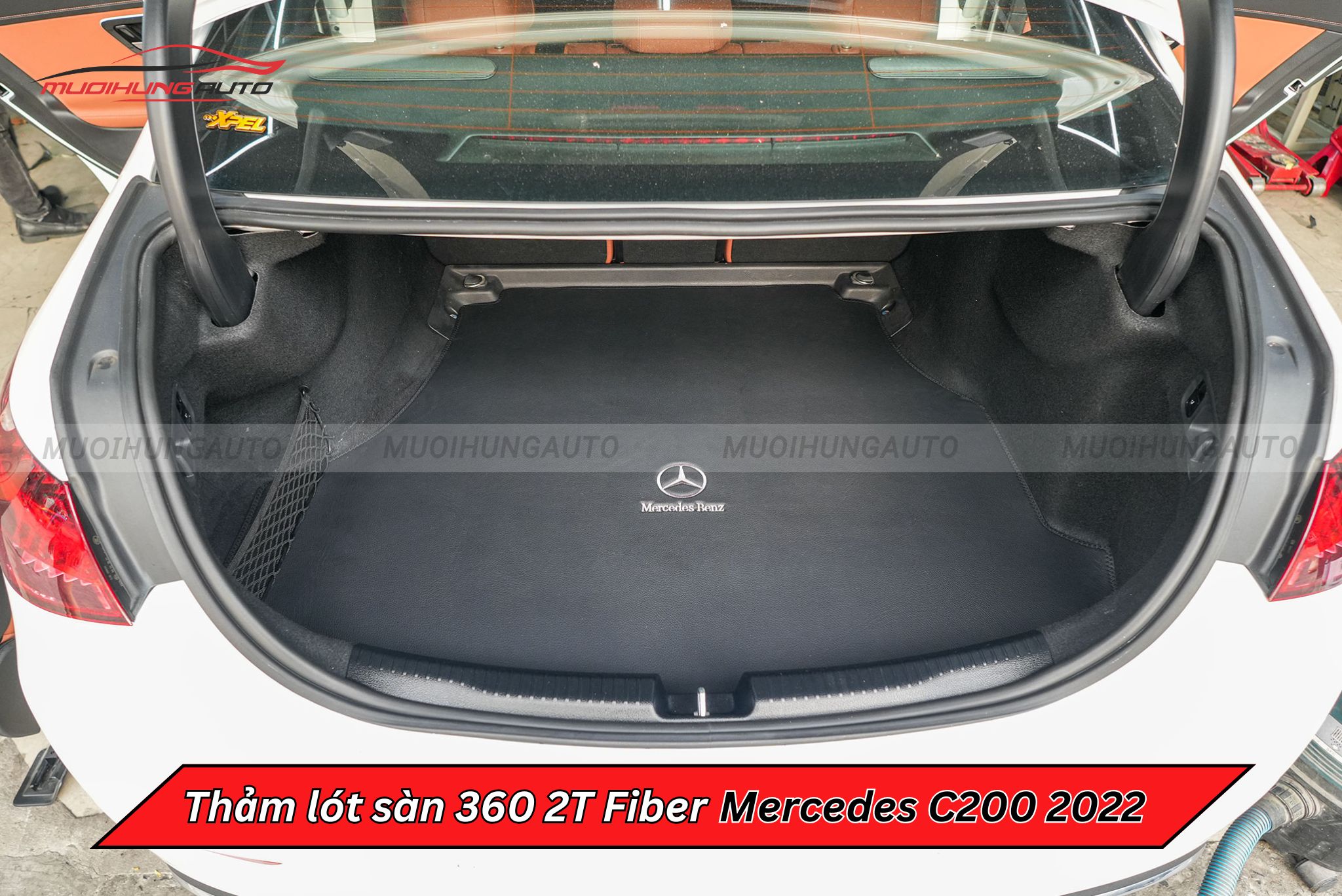 Thảm lót sàn 360 2T Fiber cho Mercedes C200 2022