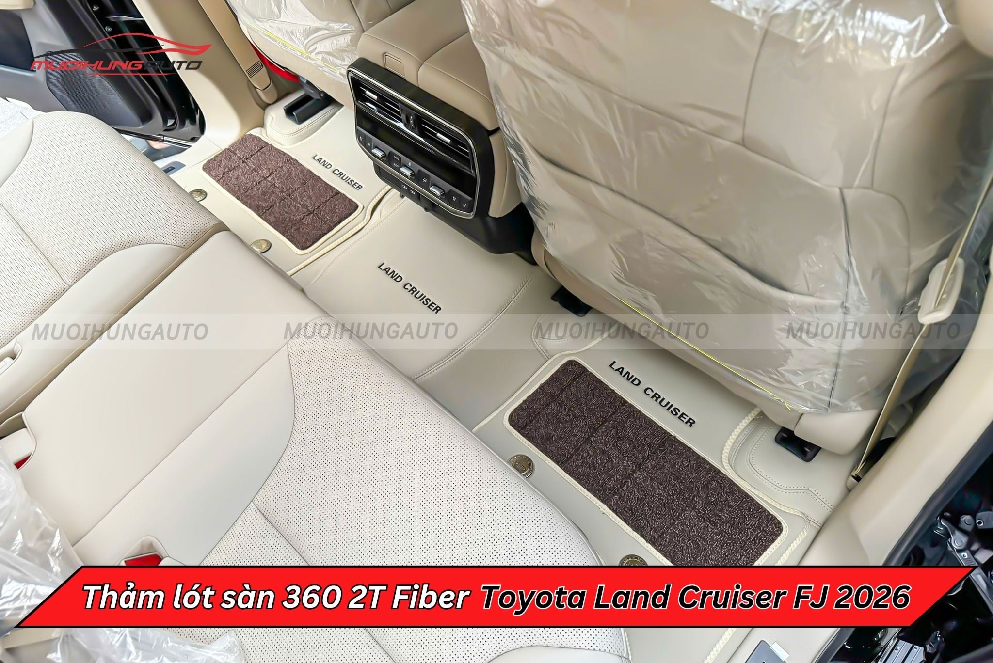 Thảm lót sàn 360 2T Fiber cho Toyota Land Cruiser FJ 2026
