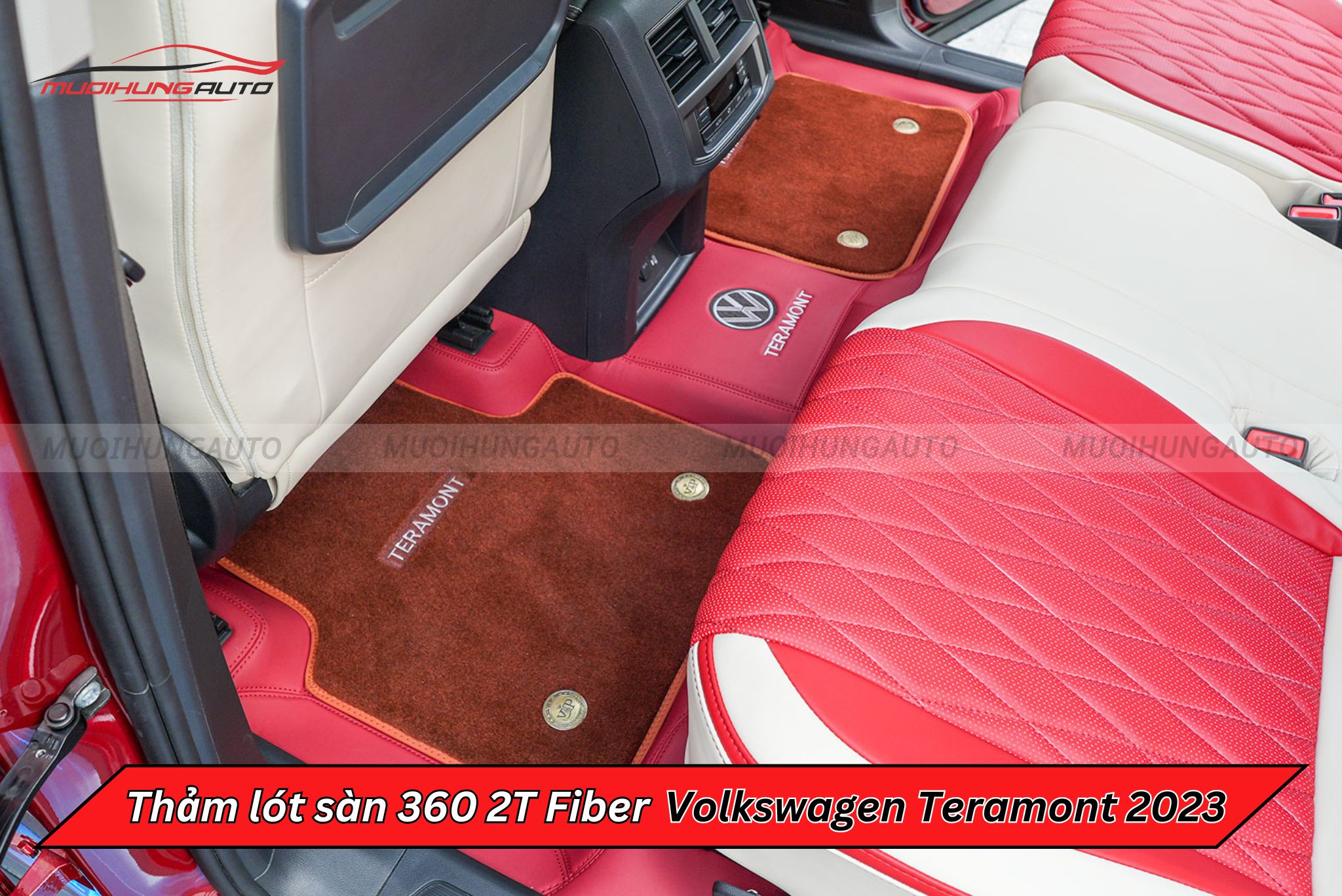 Thảm lót sàn 360 2T Fiber xe Volkswagen Teramont 2023