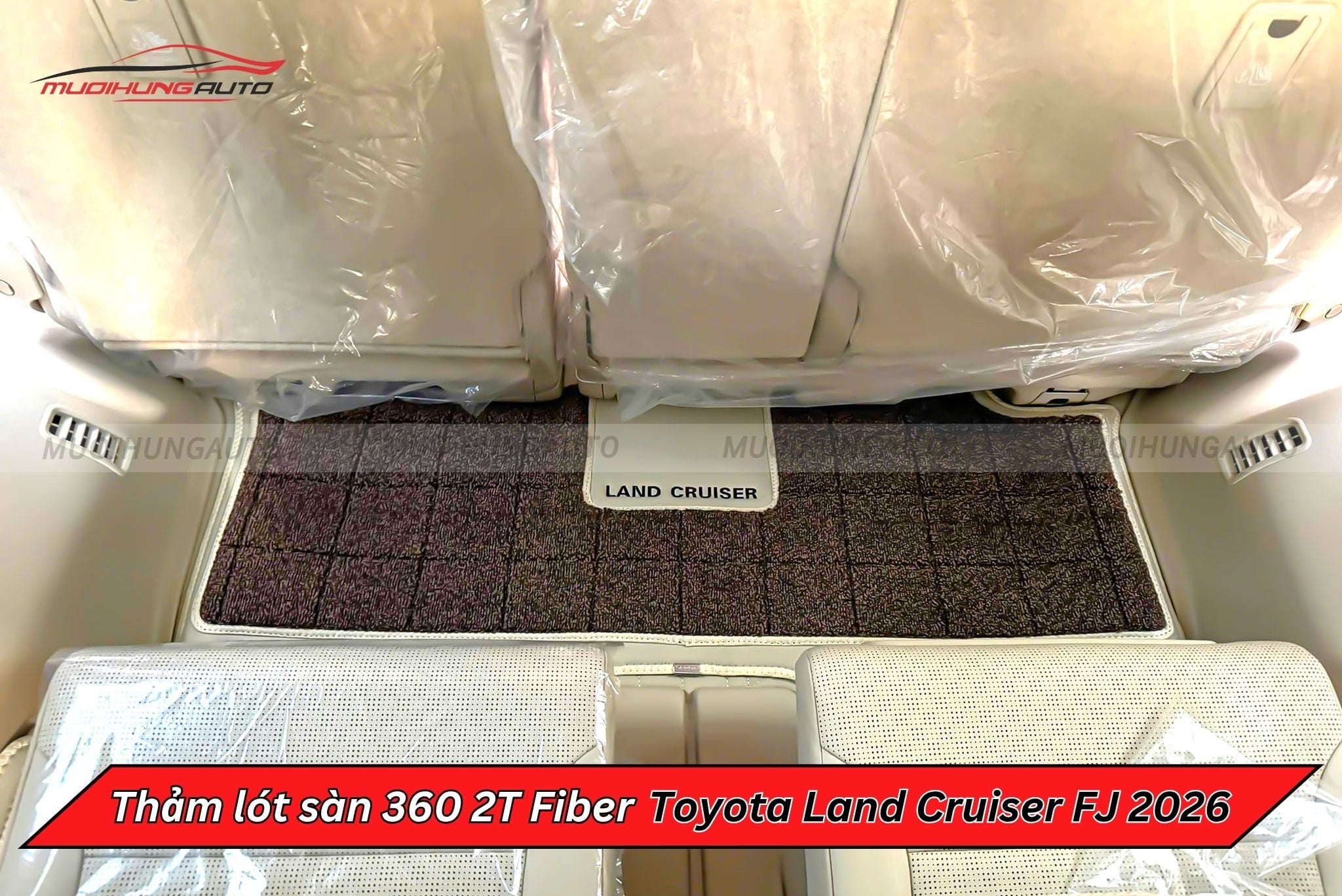 Thảm lót sàn 360 2T Fiber cho xe Toyota Land Cruiser FJ 2026