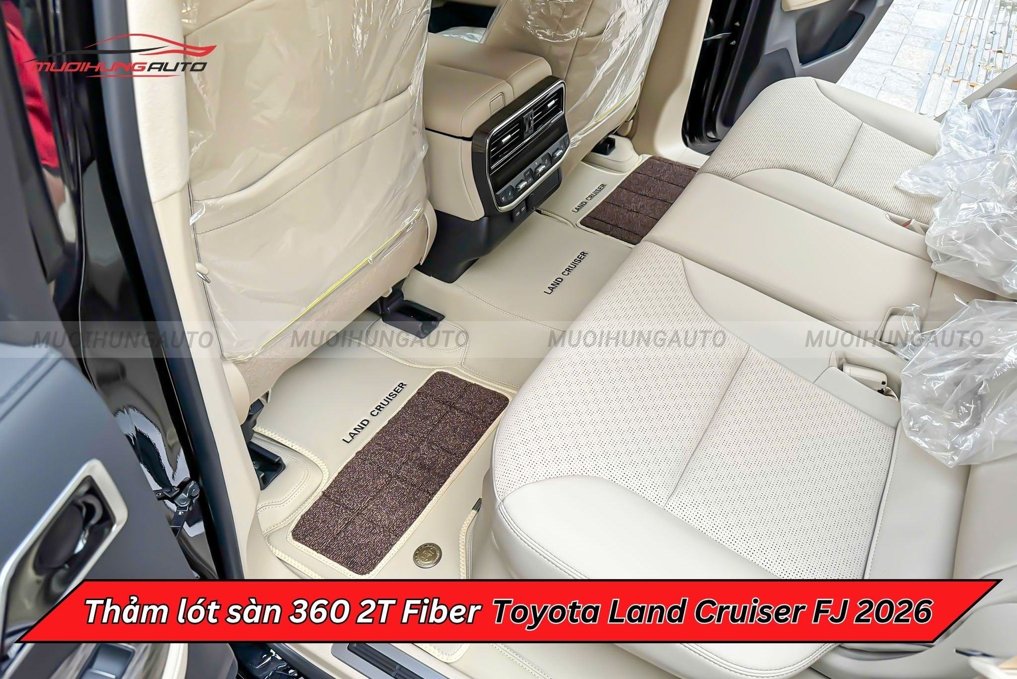 Thảm lót sàn 360 2T Fiber ô tô Toyota Land Cruiser FJ 2026