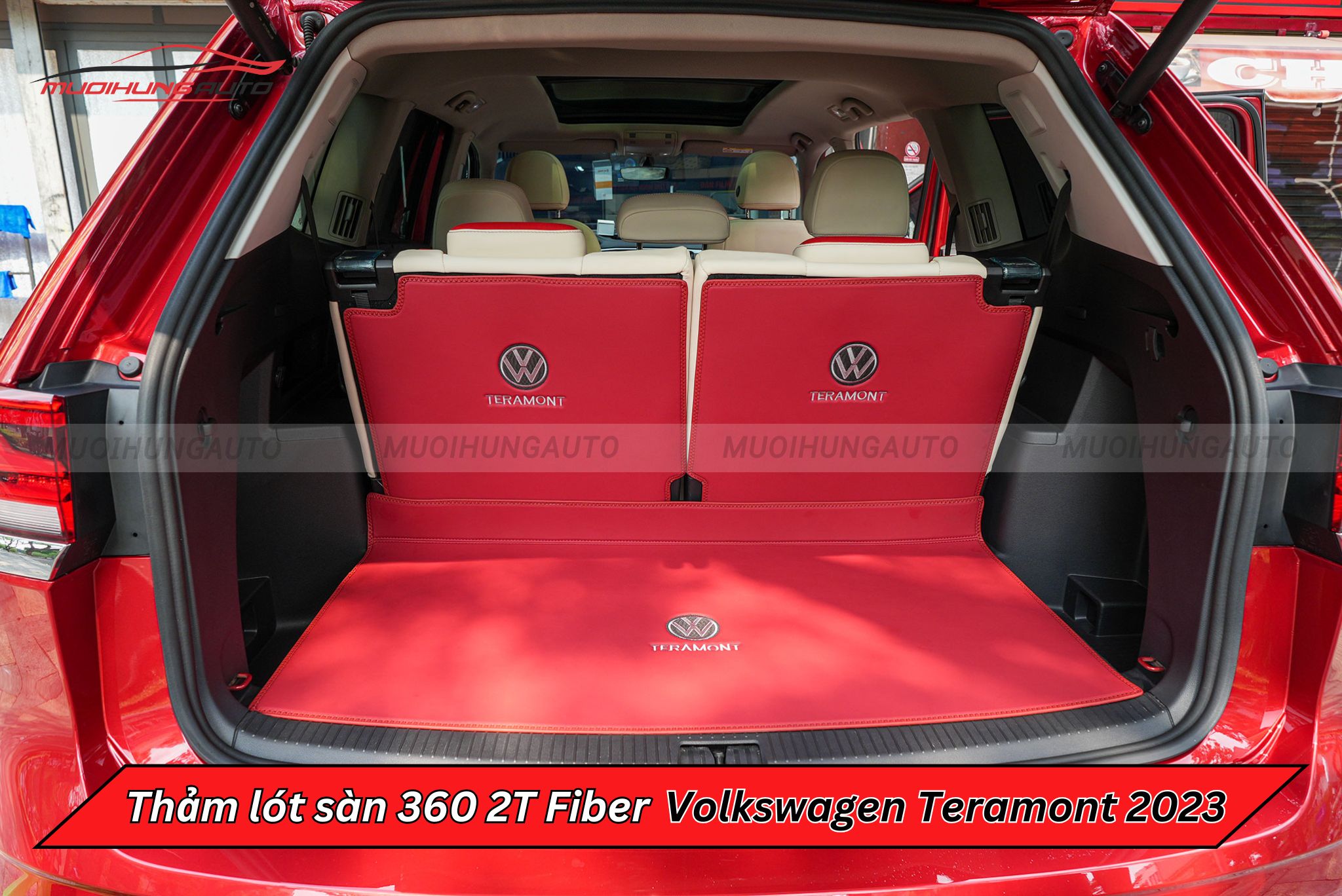 Thảm lót sàn 360 2T Fiber ô tô Volkswagen Teramont 2023