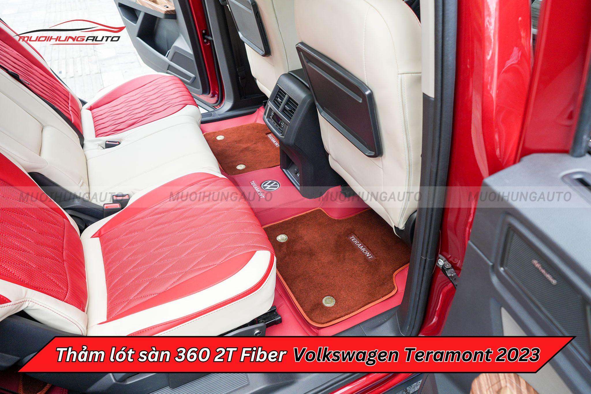 Thảm lót sàn 360 2T Fiber xe Volkswagen Teramont 2023