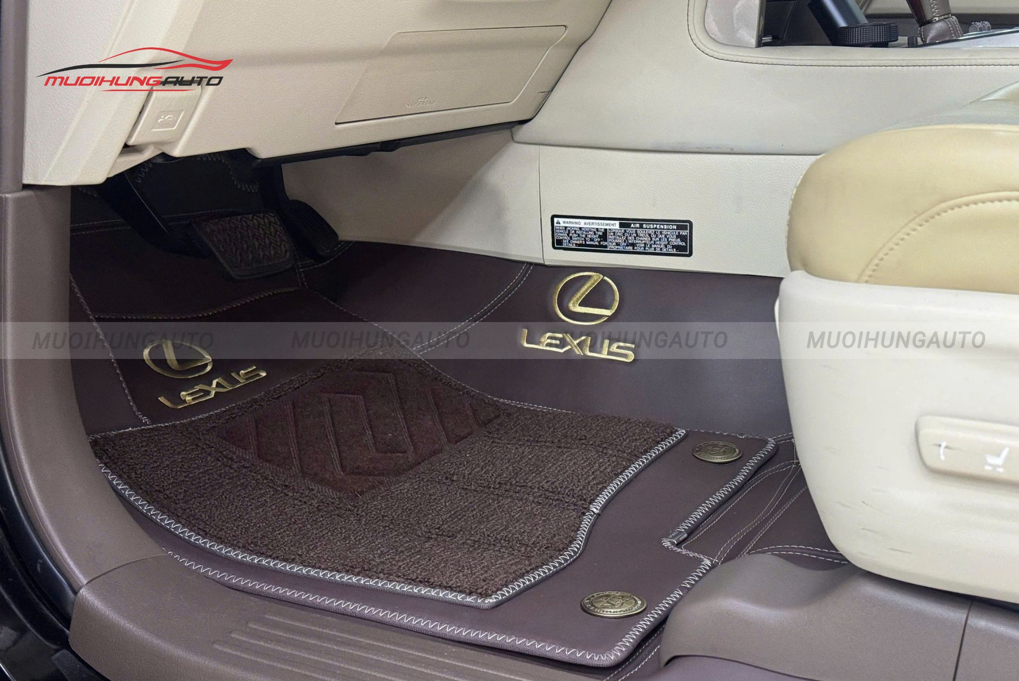 Thảm lót sàn cho xe Lexus GX460 2016