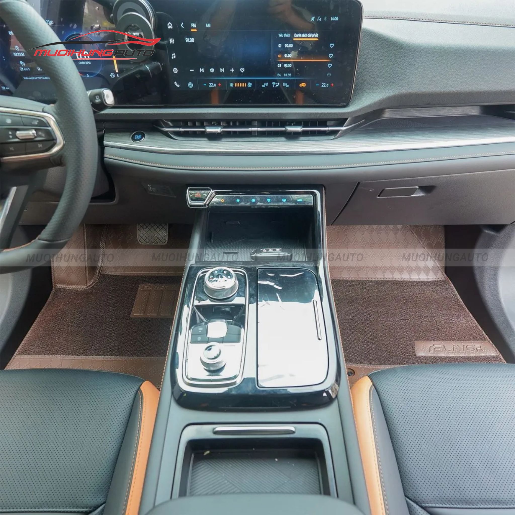 Thảm lót sàn Lavor xe Ford Territory 2026
