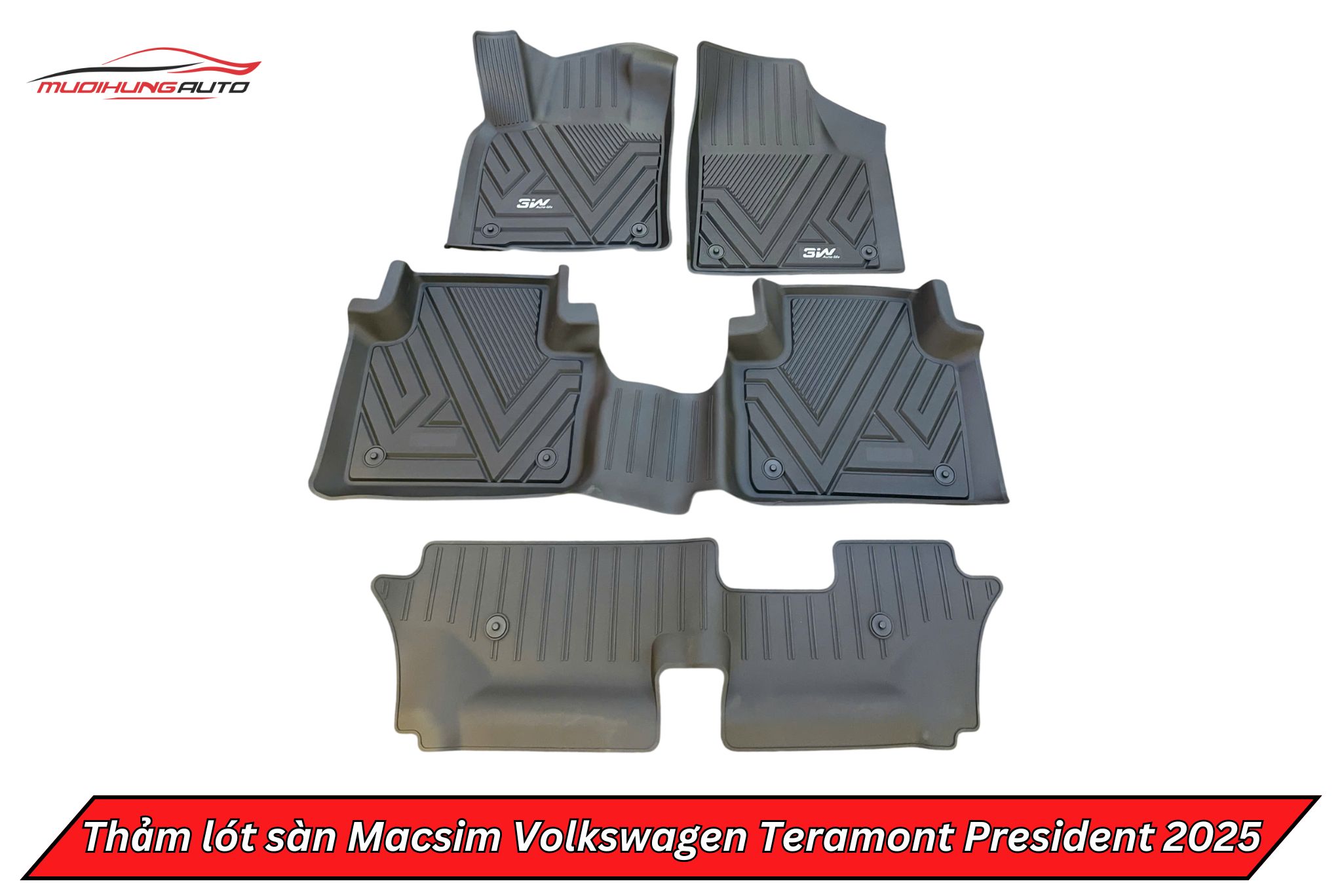 Thảm lót sàn Macsim ô tô Volkswagen Teramont President 2025